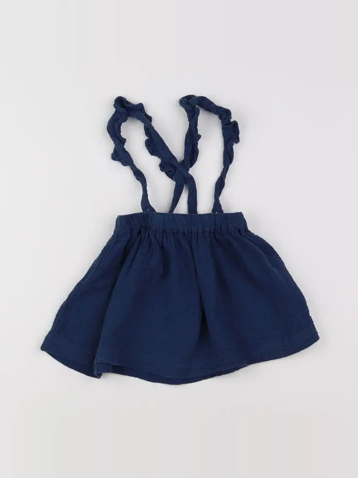 Vertbaudet - jupe bleu - 18 mois