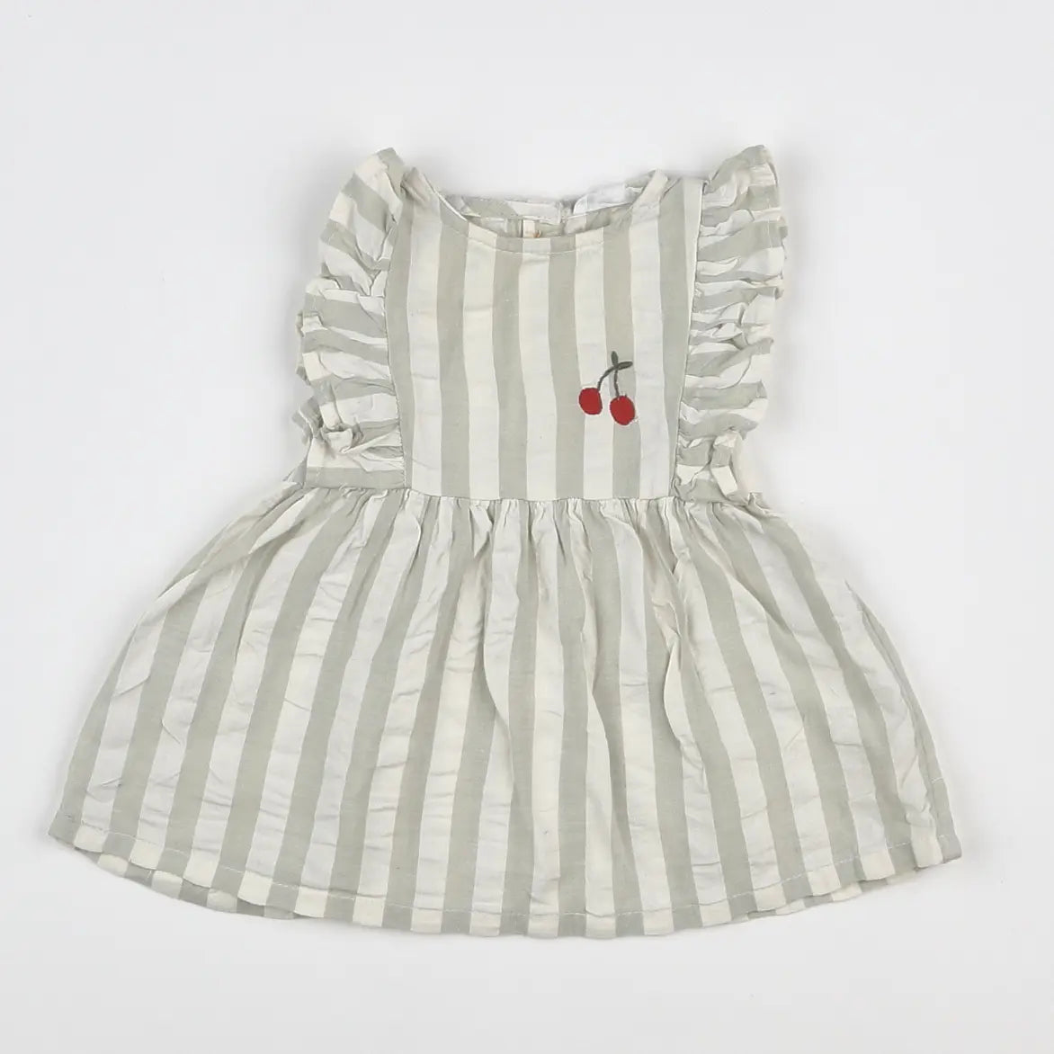 Vertbaudet - robe blanc - 3 mois