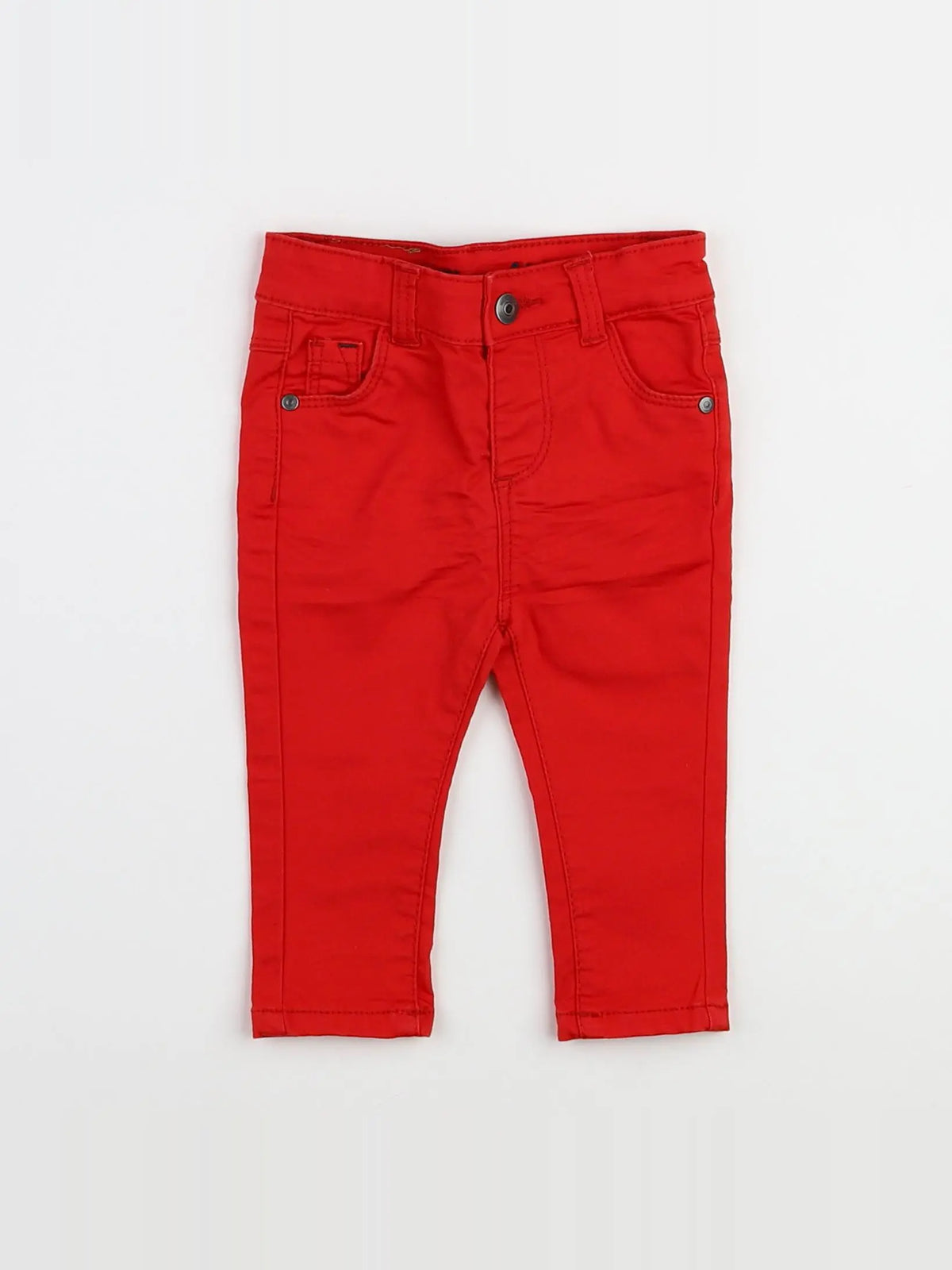 Tape à l'oeil - pantalon rouge - 9 mois