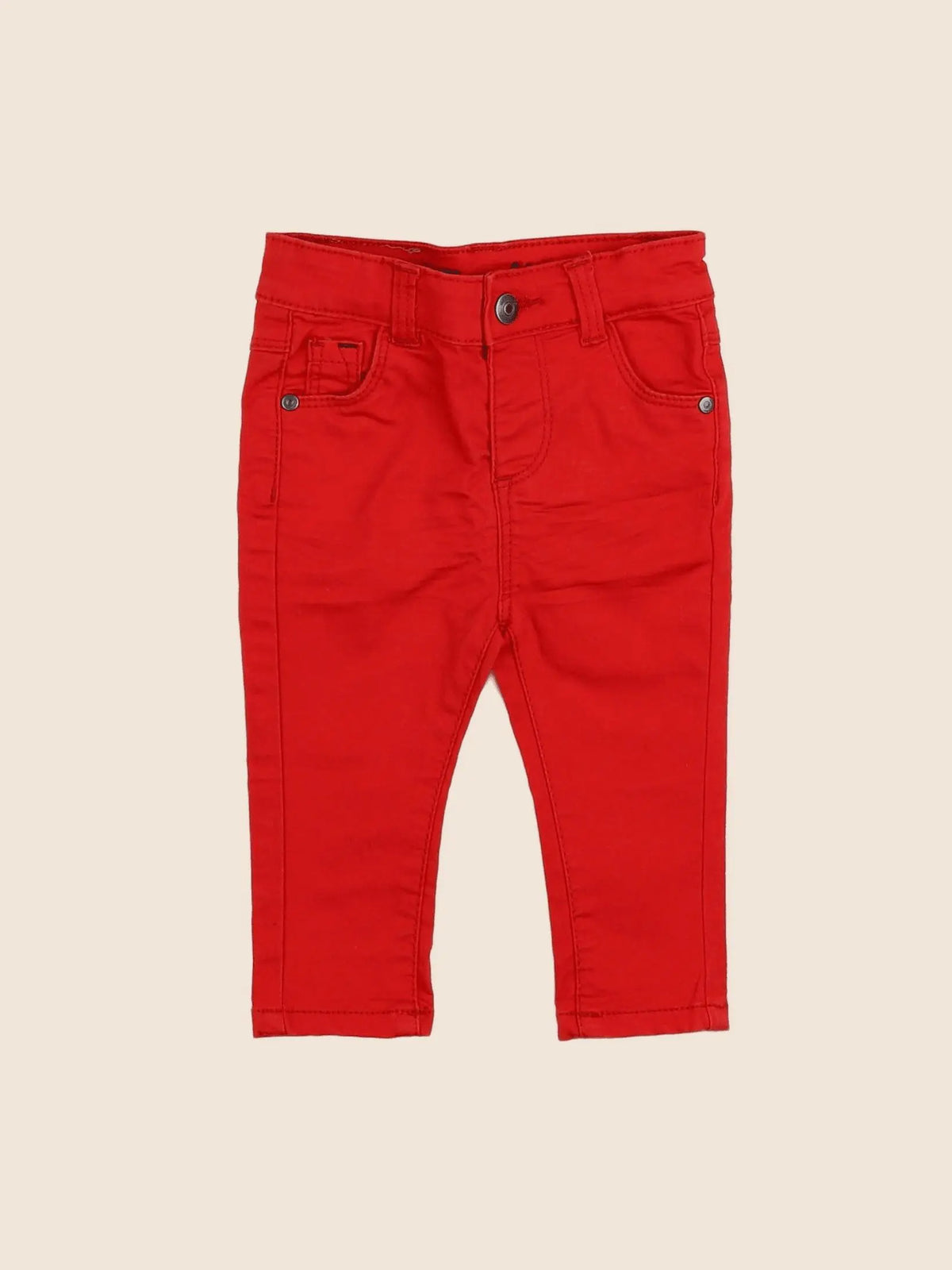 Tape à l'oeil - pantalon rouge - 9 mois