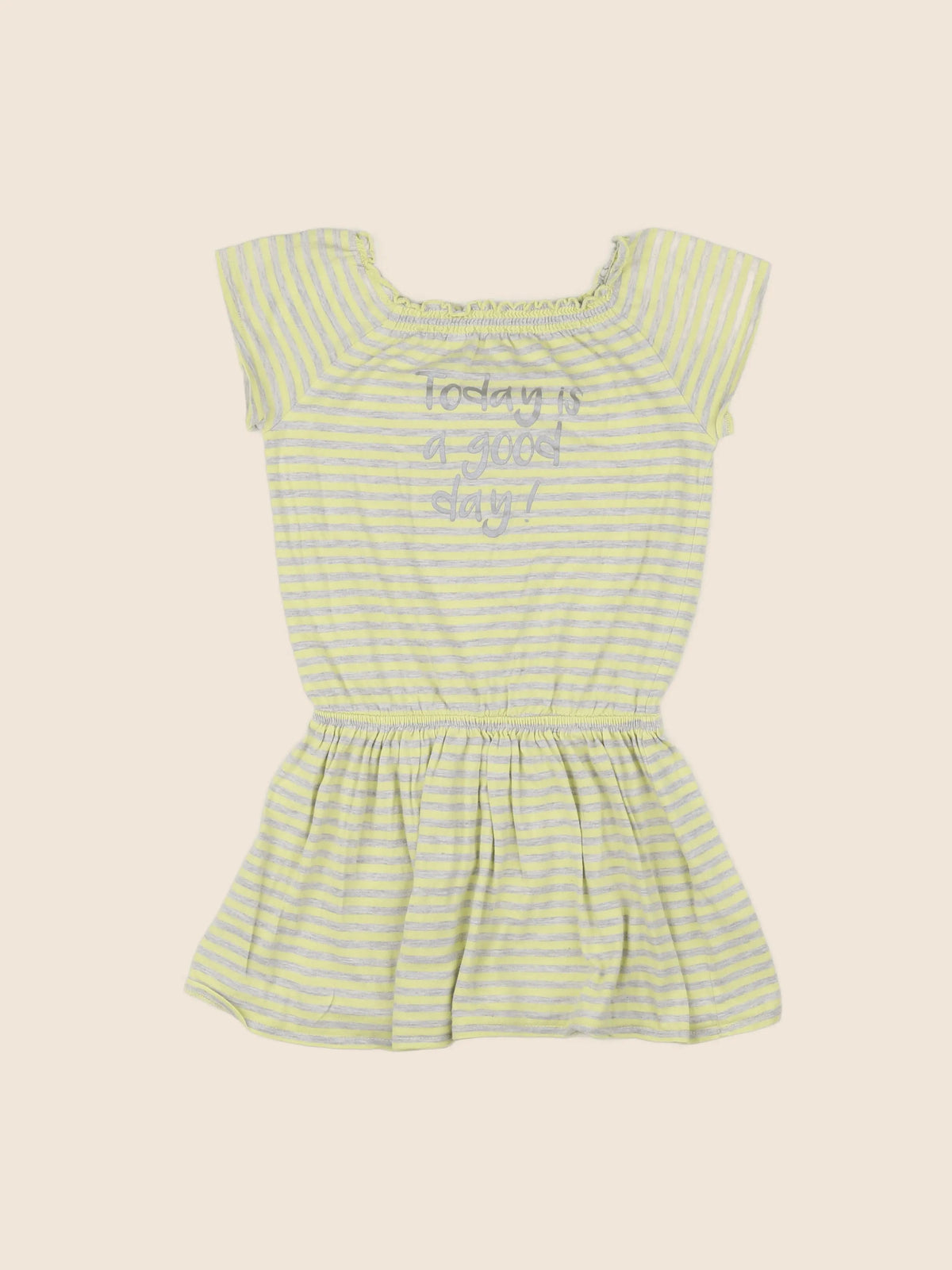 Vertbaudet - robe jaune - 8 ans