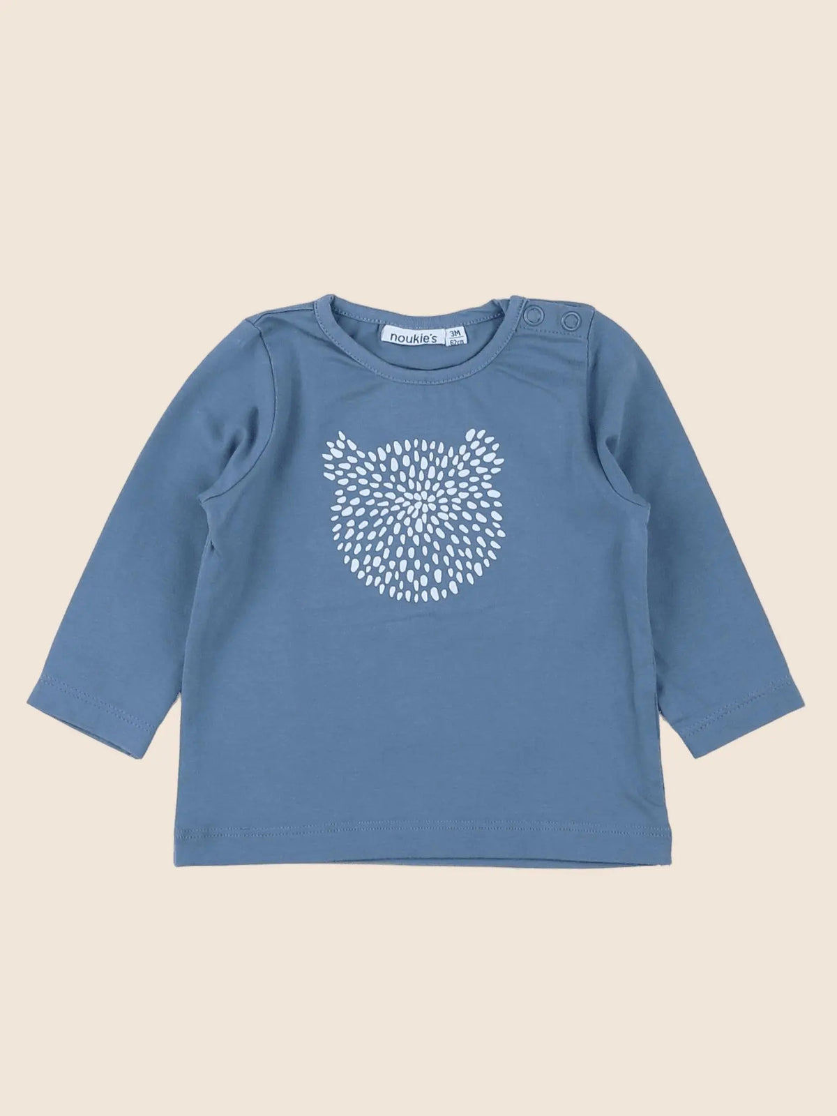 Noukie's - tee-shirt bleu - 3 mois