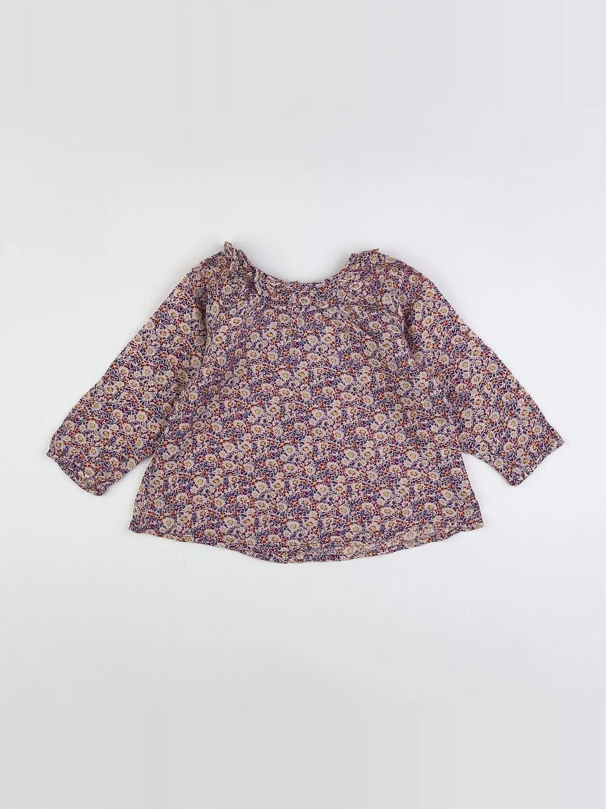 Boutchou - blouse multicolore - 18 mois