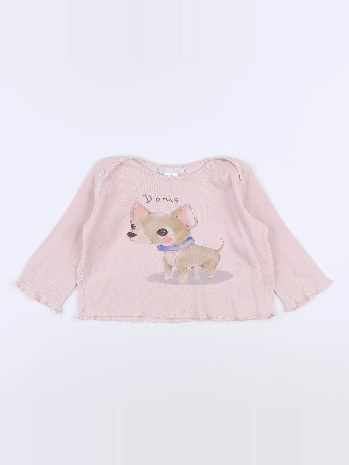 Zara - tee-shirt rose - 2 ans