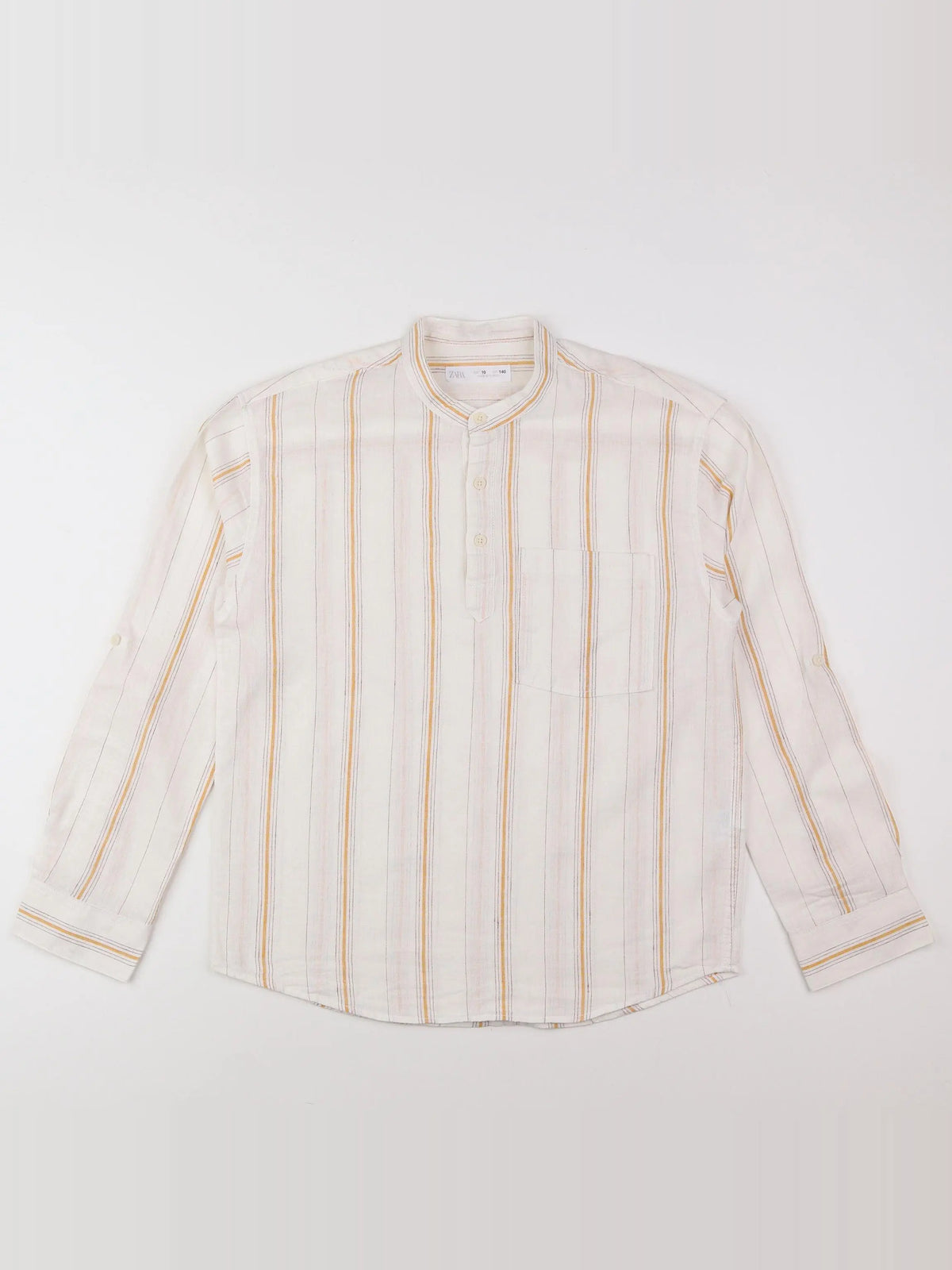 Zara - chemise beige, multicolore - 10 ans