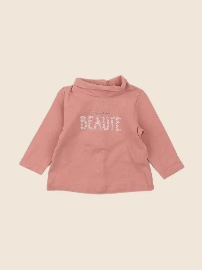 Tape à l'oeil - tee-shirt rose - 3 mois