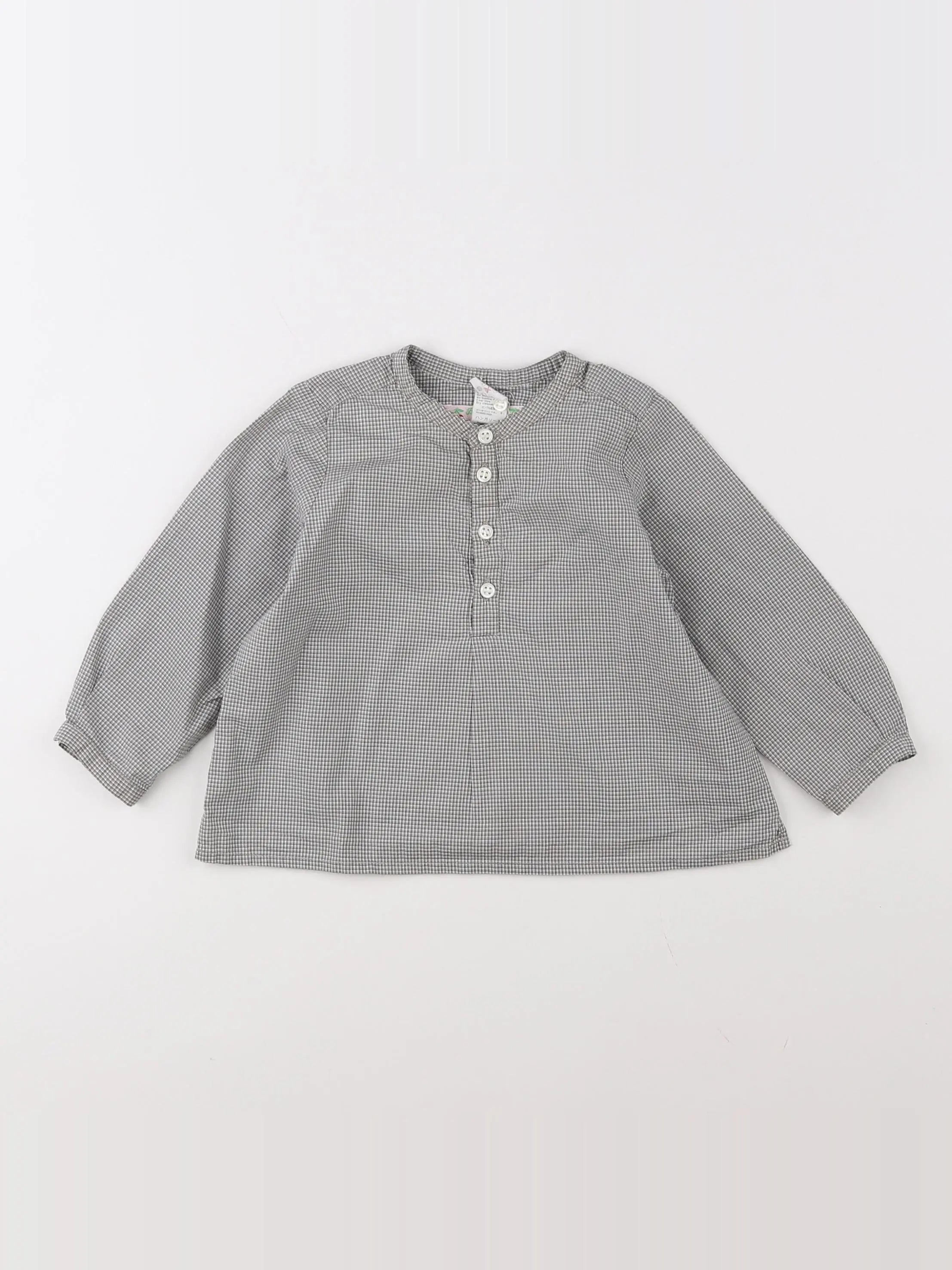 Bonpoint - chemise multicolore - 12 mois