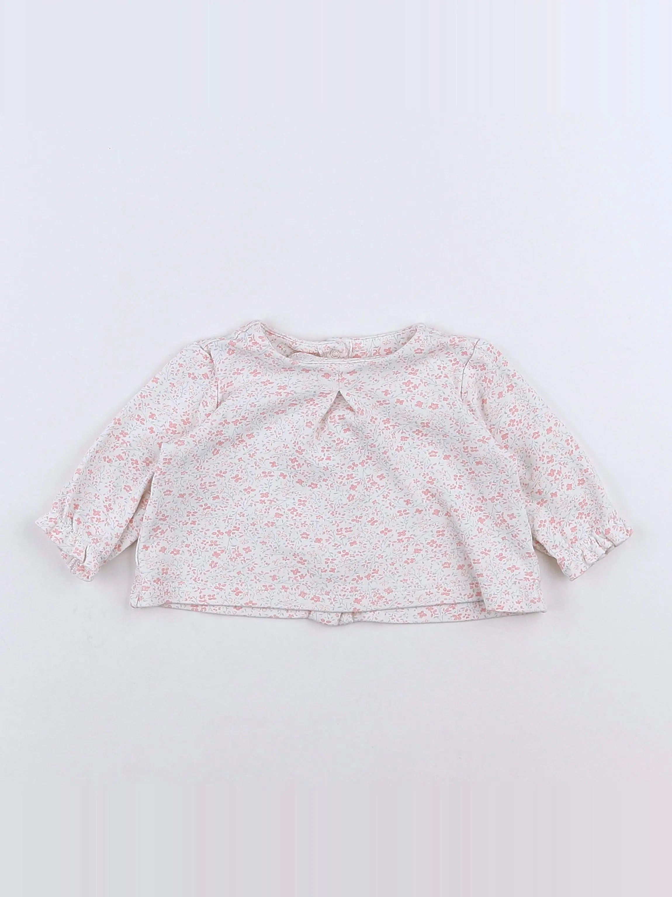 Natalys - tee-shirt blanc - 3 mois