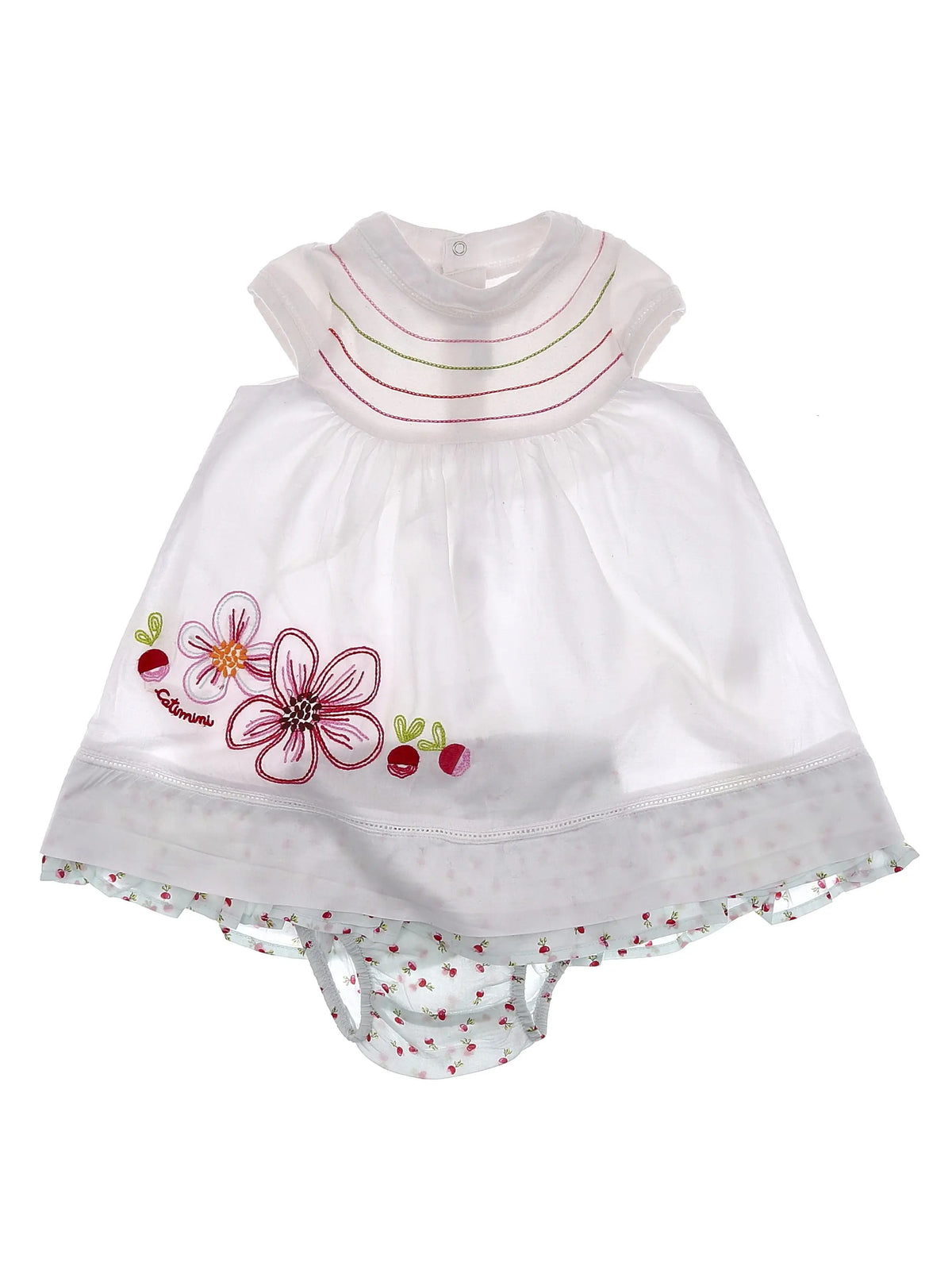 Catimini - robe blanc - 6 mois