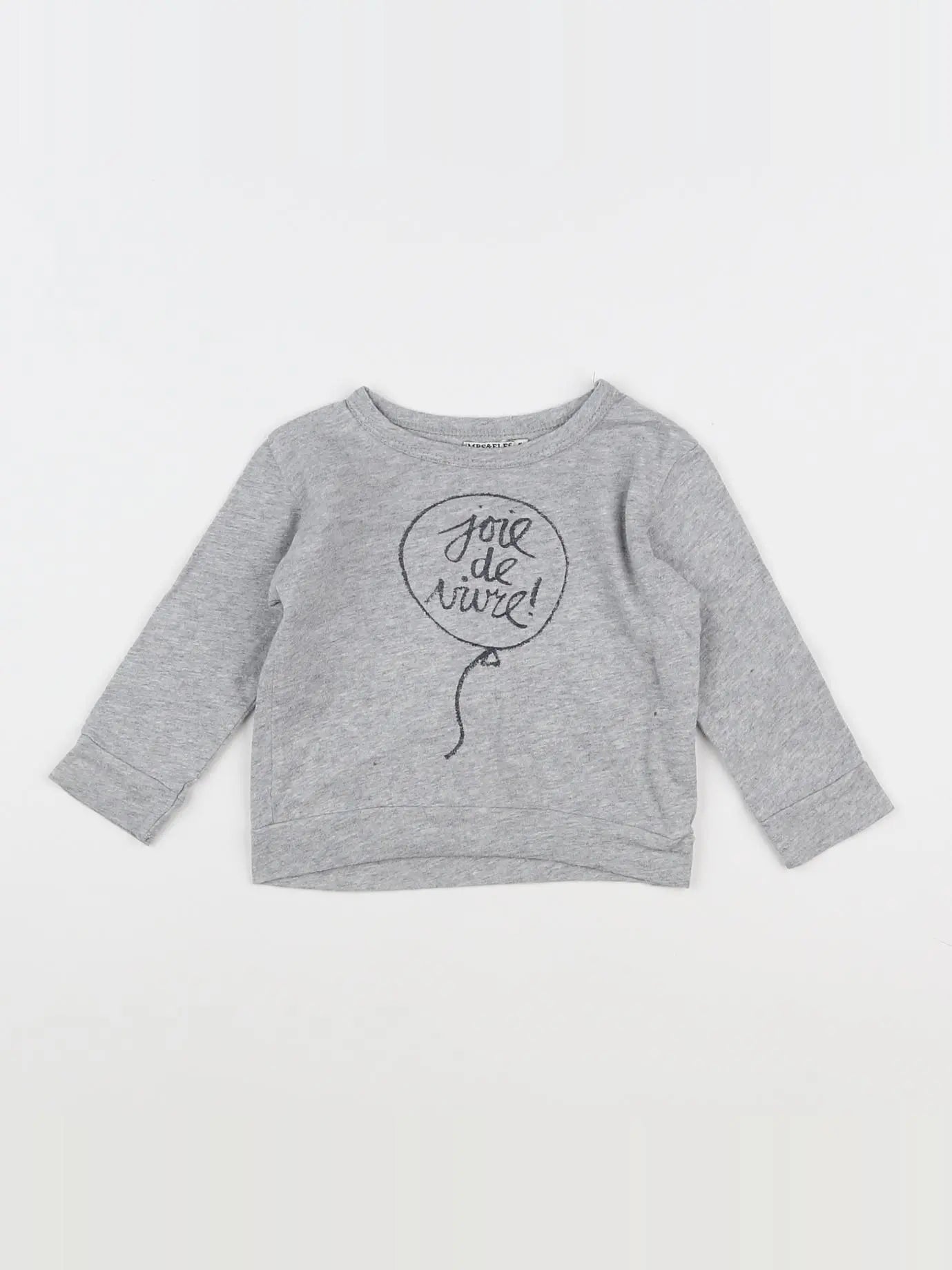 Imps & Elfs - tee-shirt gris - 6 mois