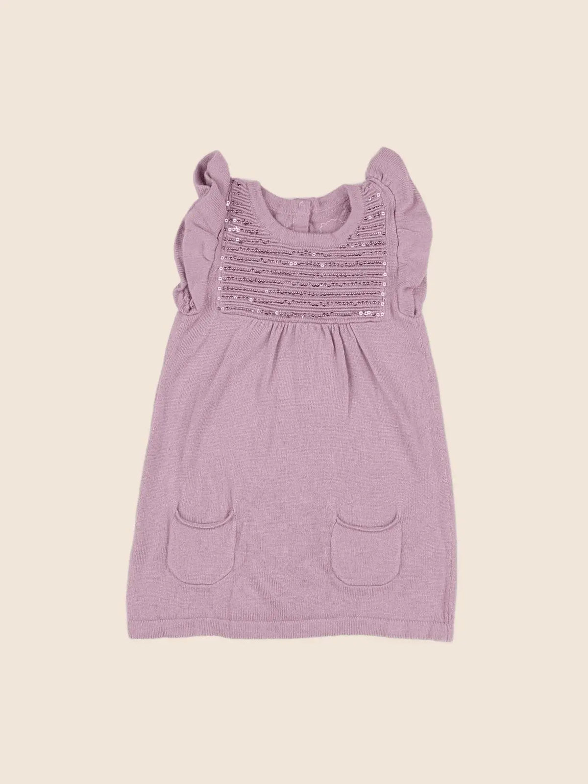 Tape à l'oeil - robe violet - 9 mois