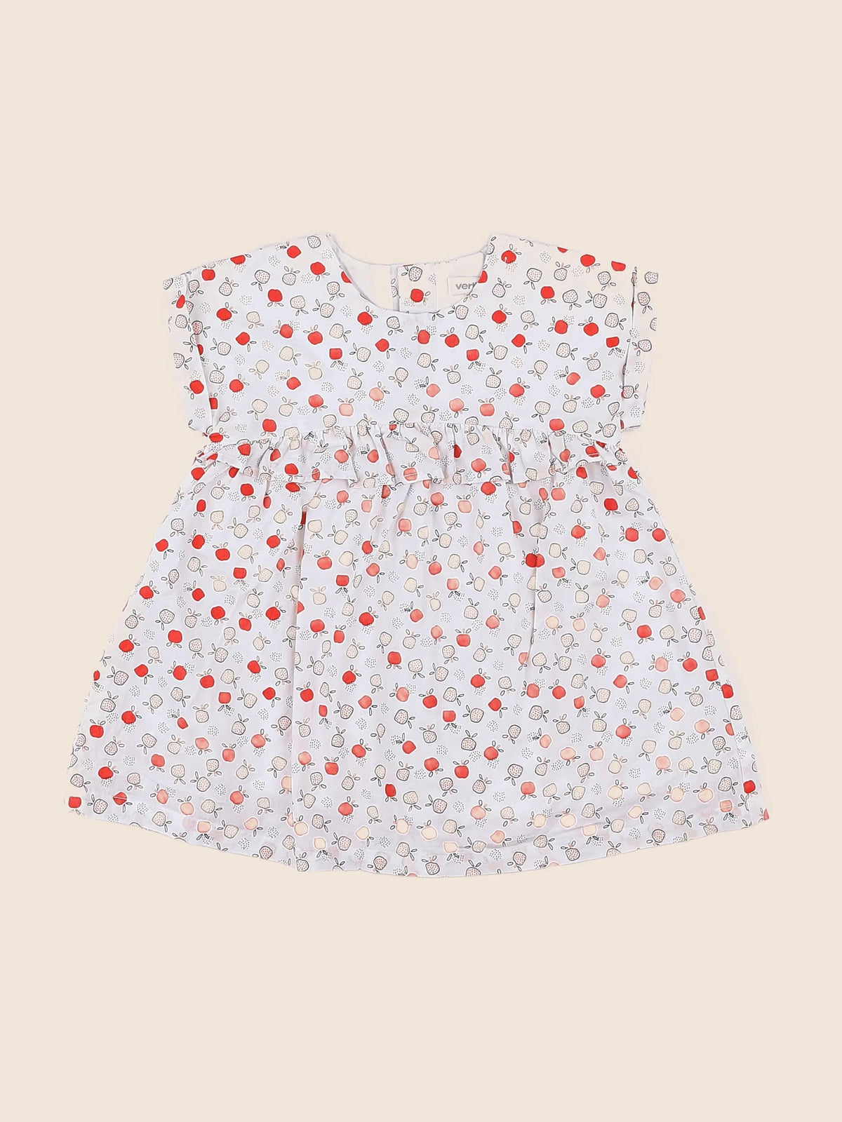 Vertbaudet - robe multicolore - 9 mois