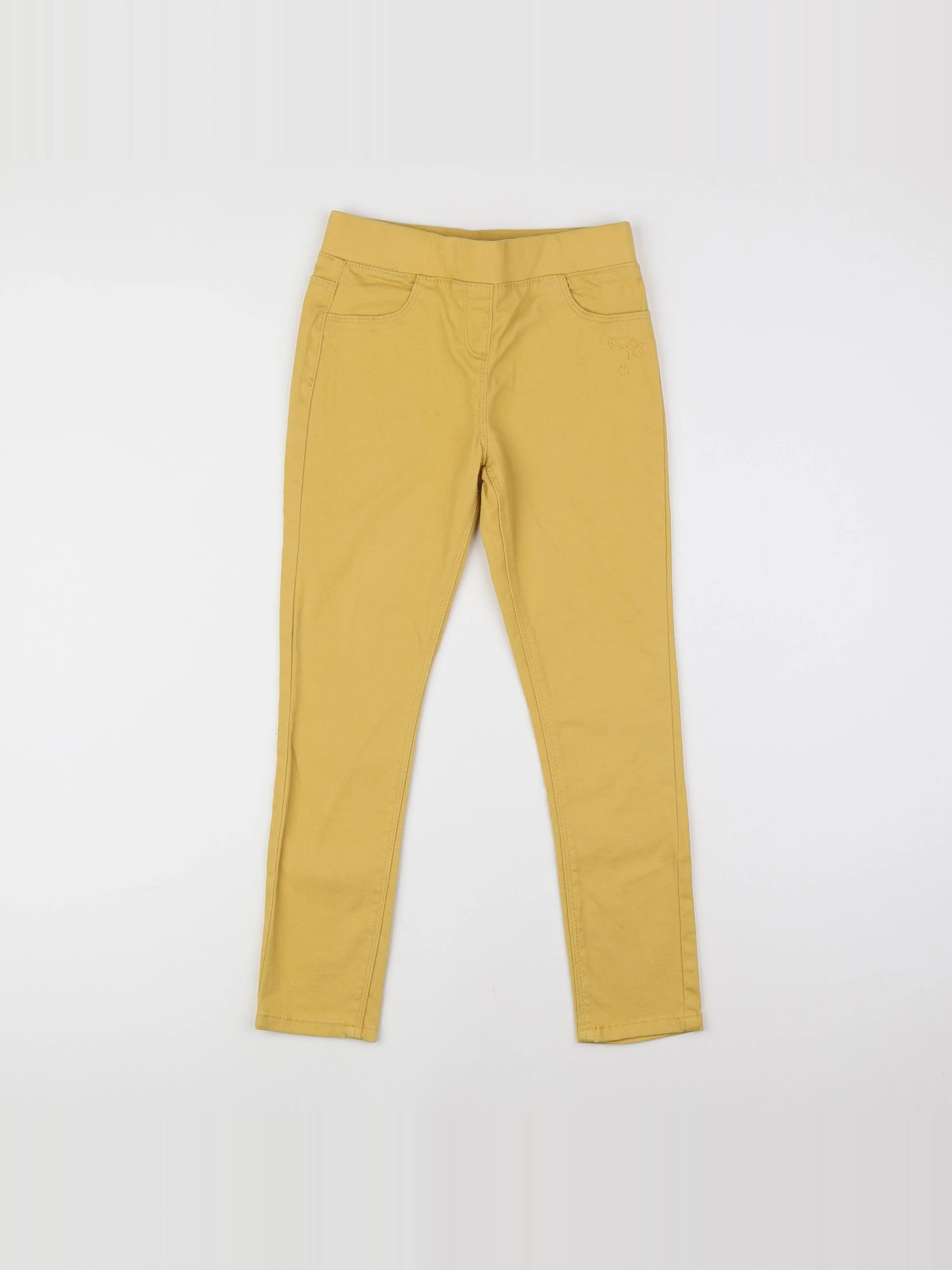 Vertbaudet - jegging jaune - 12 ans