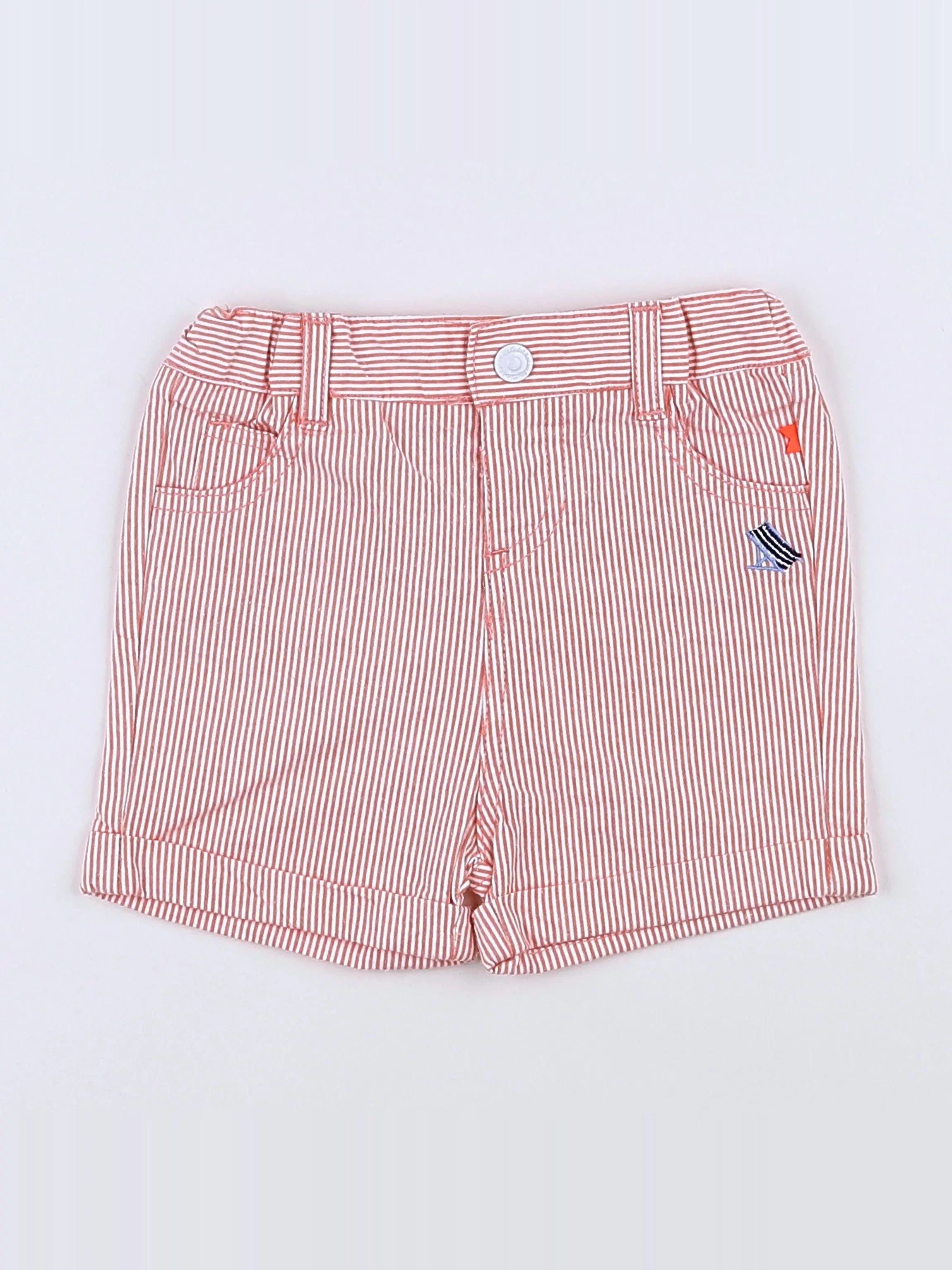 Cadet Rousselle - short rose - 12 mois