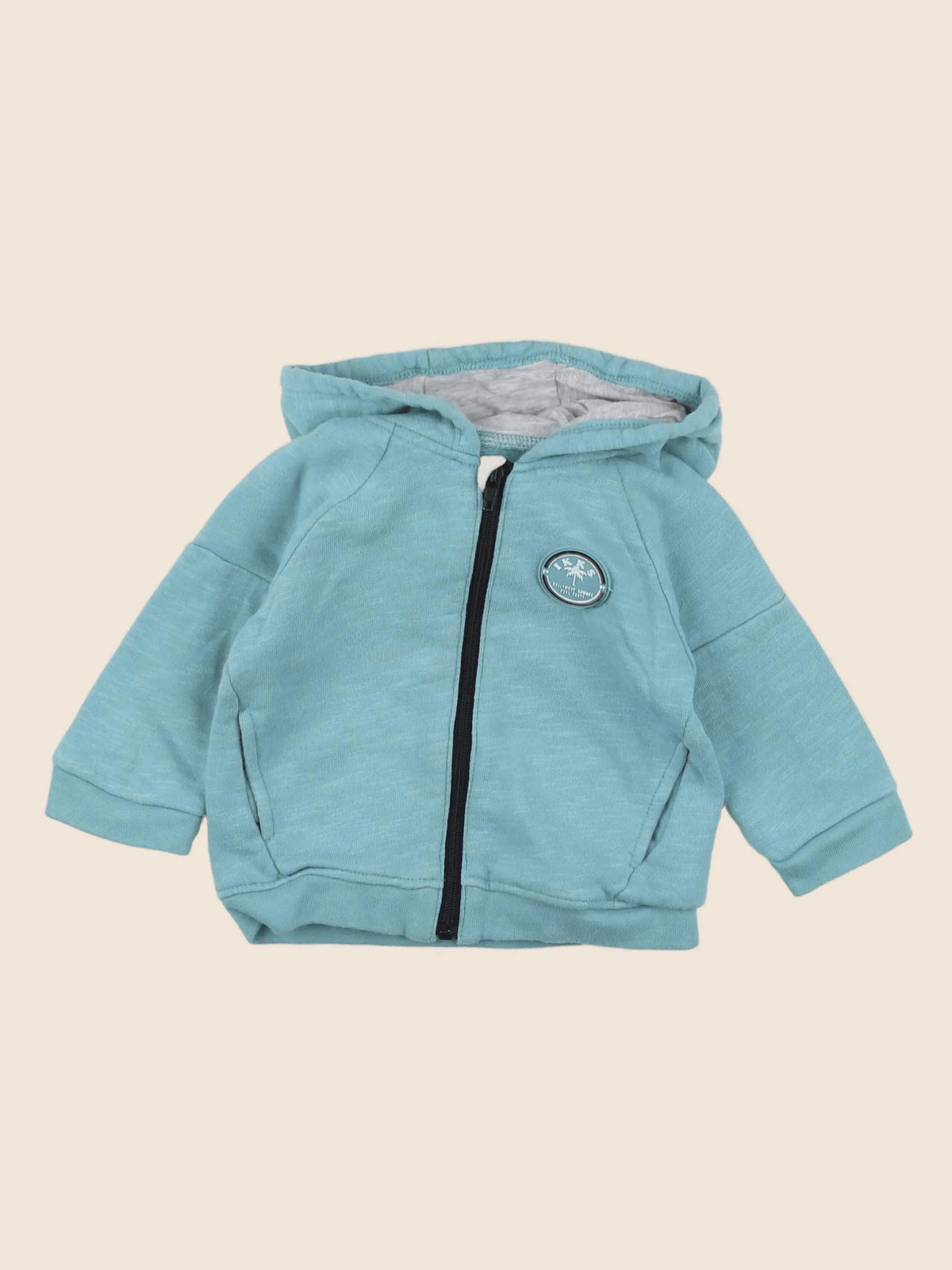 IKKS - sweat imprimé au dos violet - 6 mois