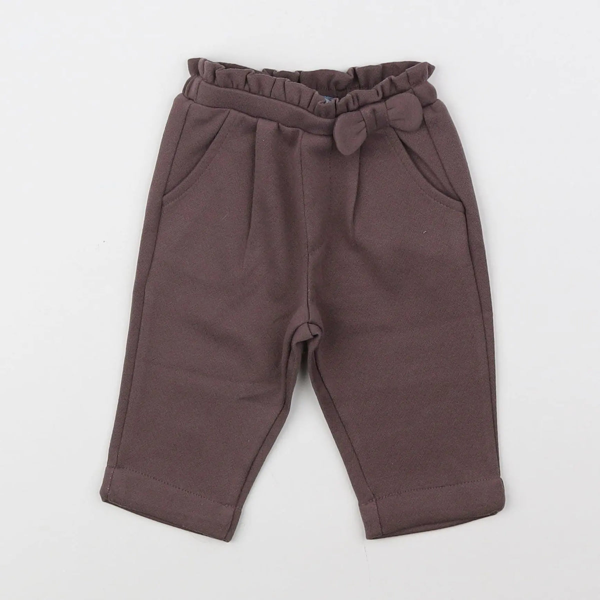 Vertbaudet - pantalon violet - 6 mois