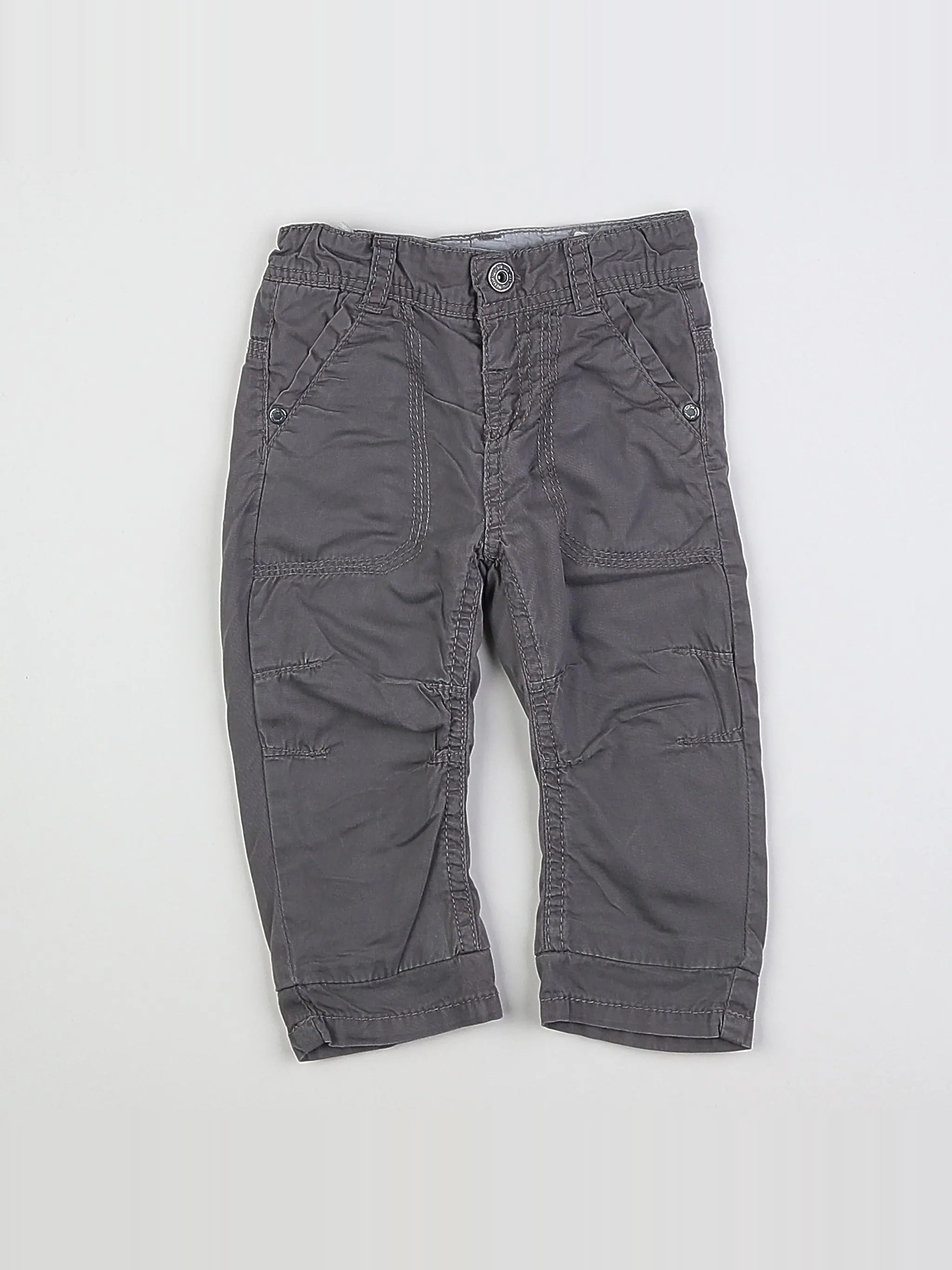 Tape à l'oeil - pantalon gris - 6 mois