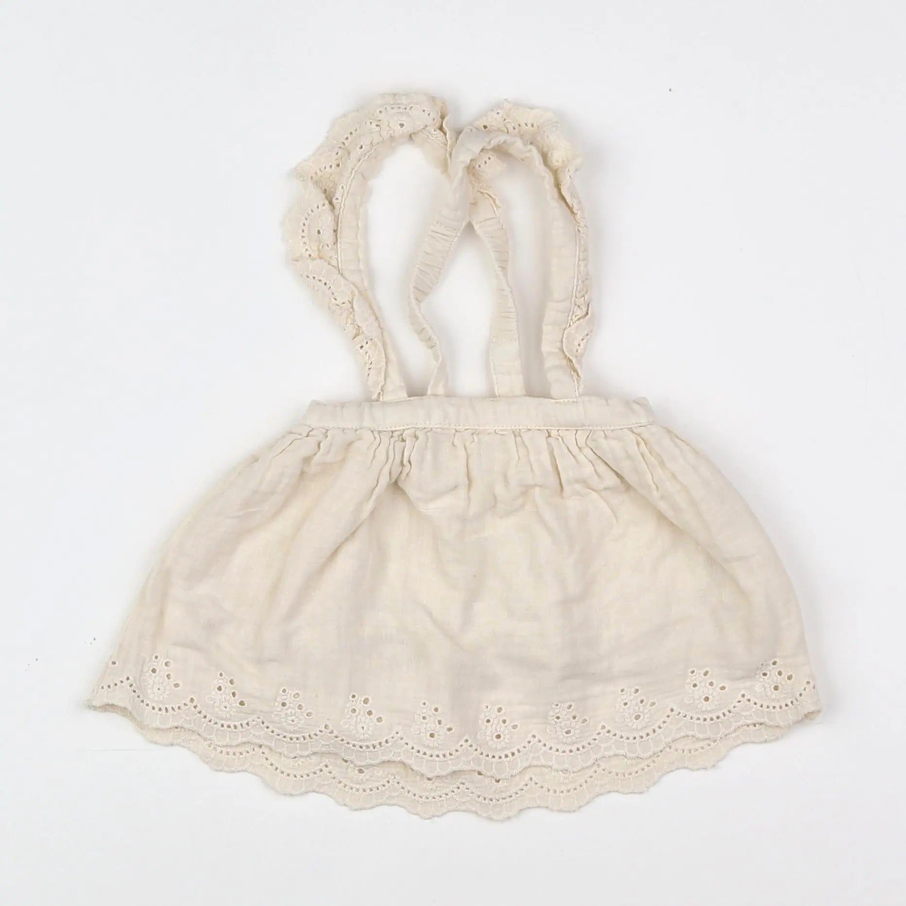 Vertbaudet - jupe beige - 3 mois