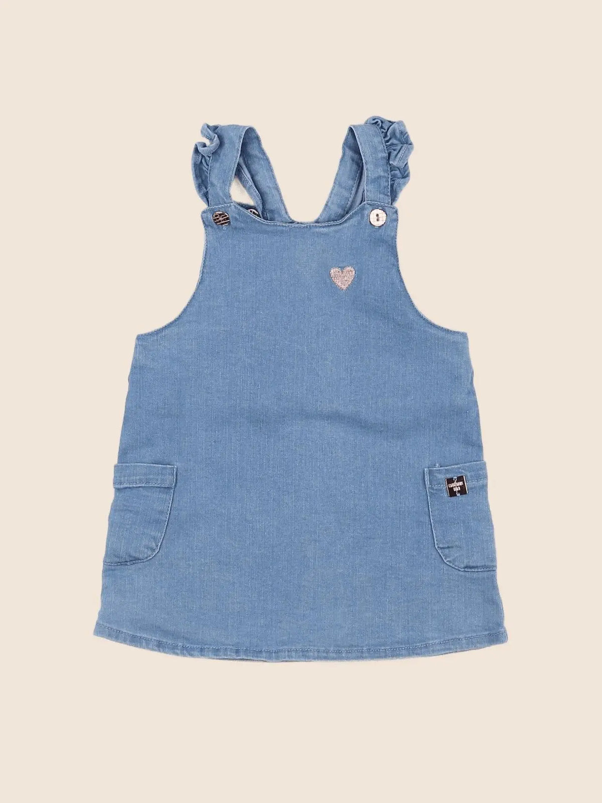 Carrément Beau - robe bleu - 12 mois