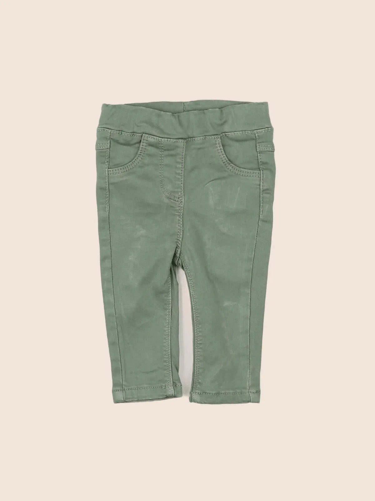 Tape à l'oeil - jegging vert - 3 mois