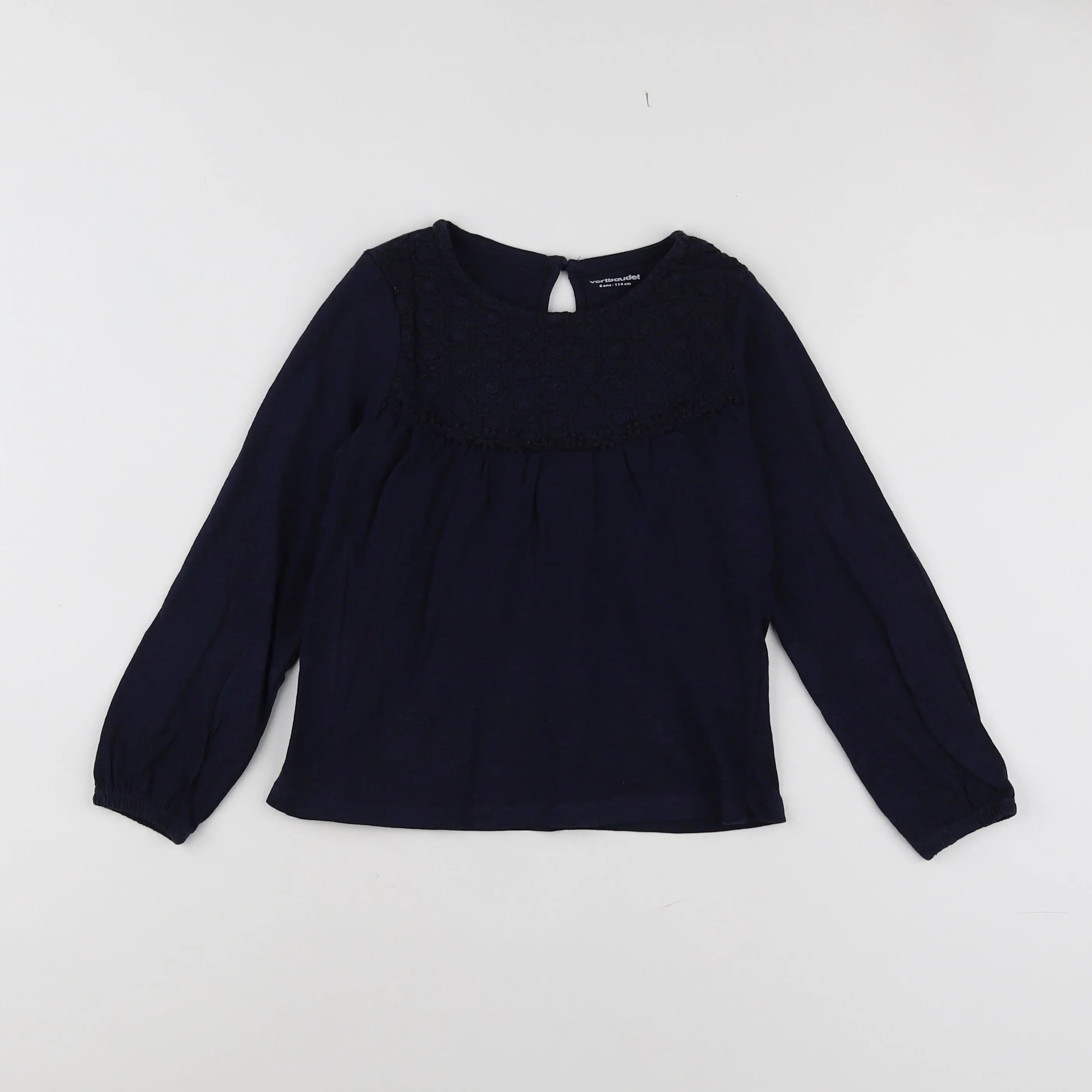 Vertbaudet - tee-shirt Bleu - 6 ans