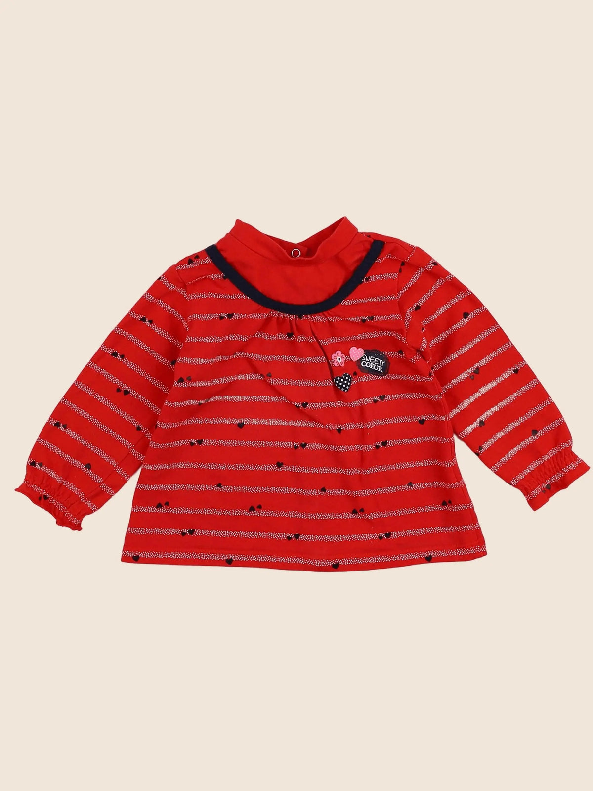 Absorba - tee-shirt rouge - 12 mois