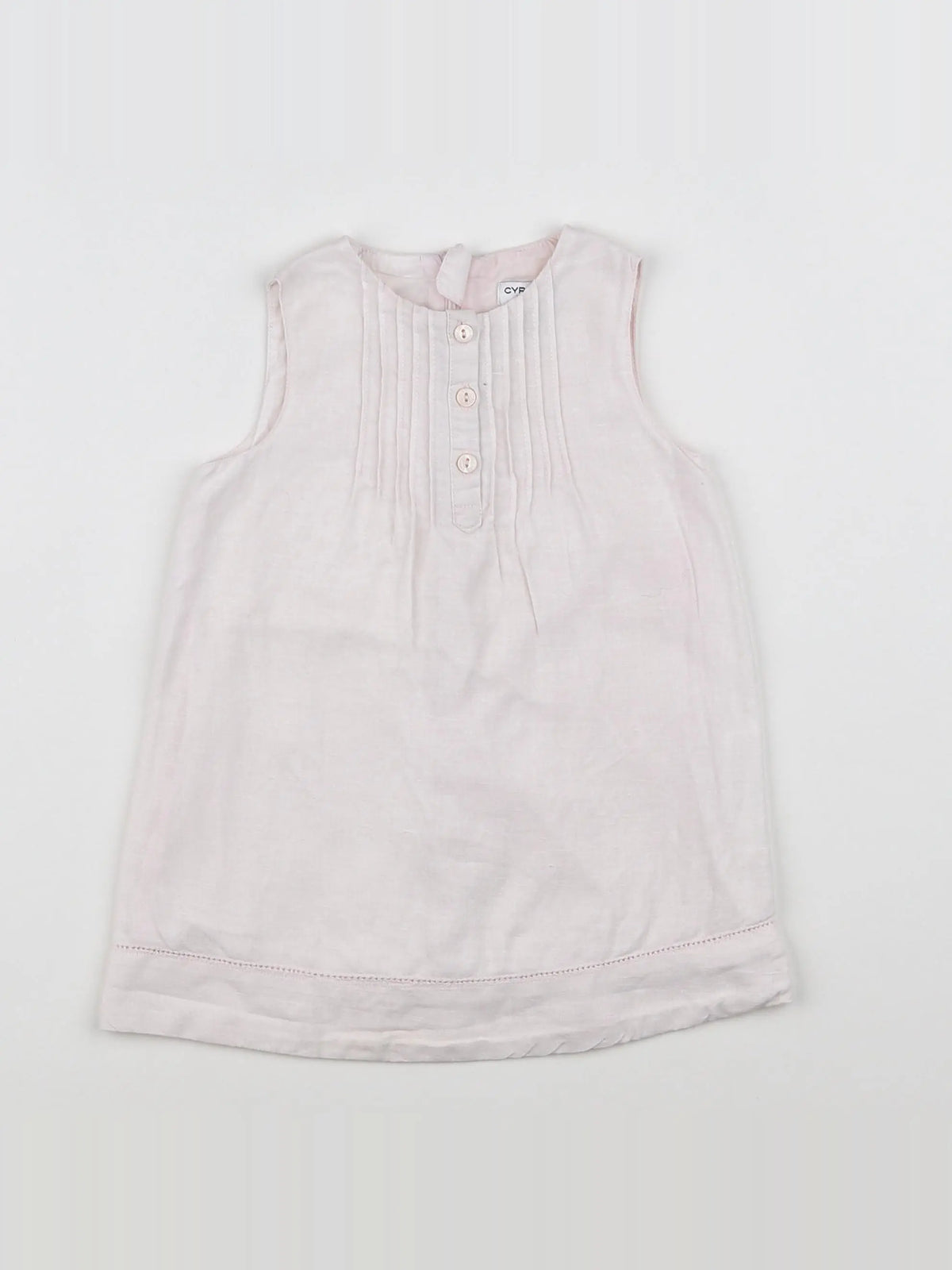 Cyrillus - robe rose - 12 mois