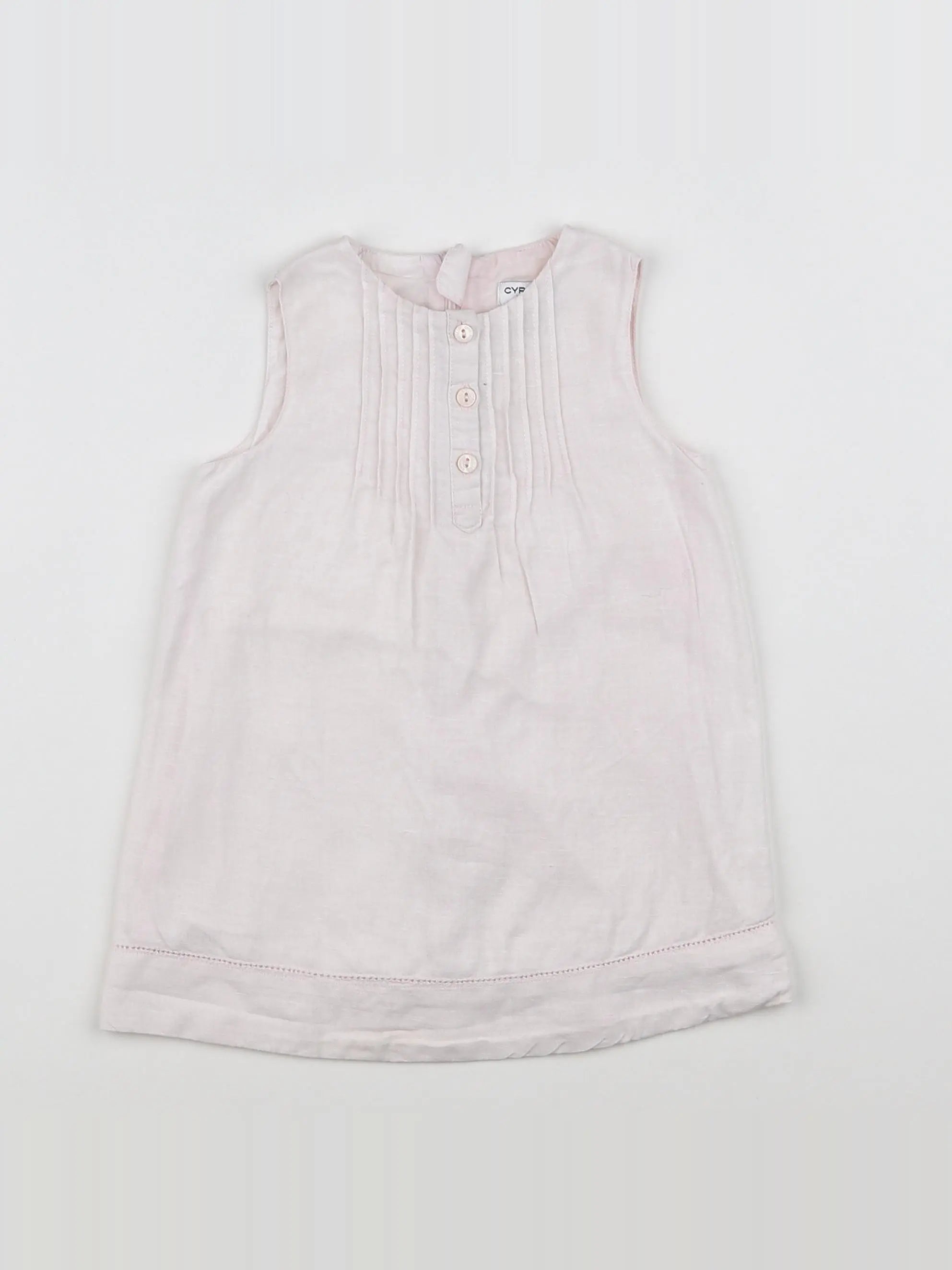 Cyrillus - robe rose - 12 mois