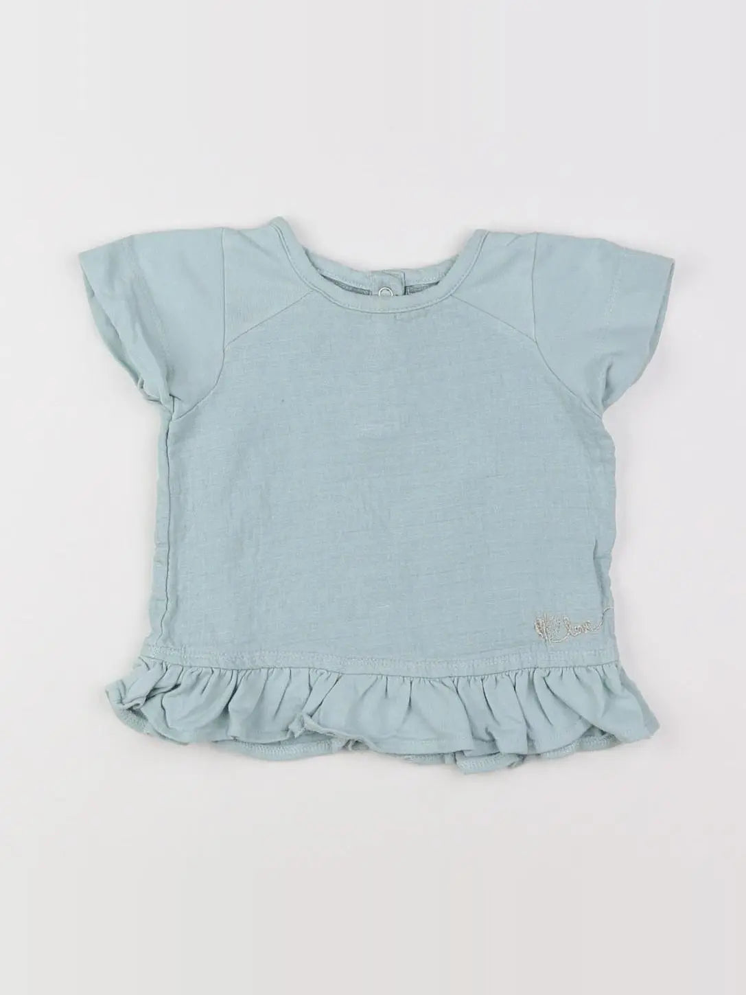 Tape à l'oeil - tee-shirt vert - 6 mois