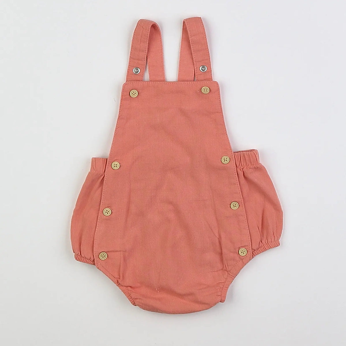 Vertbaudet - salopette rose - 1 mois
