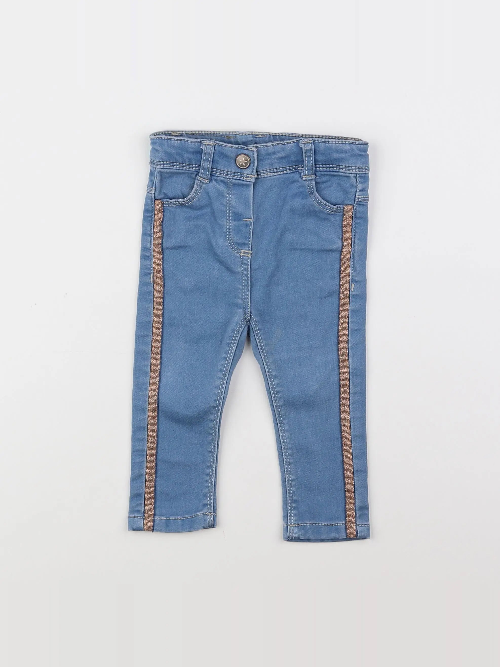 Tape à l'oeil - jean bleu - 12 mois