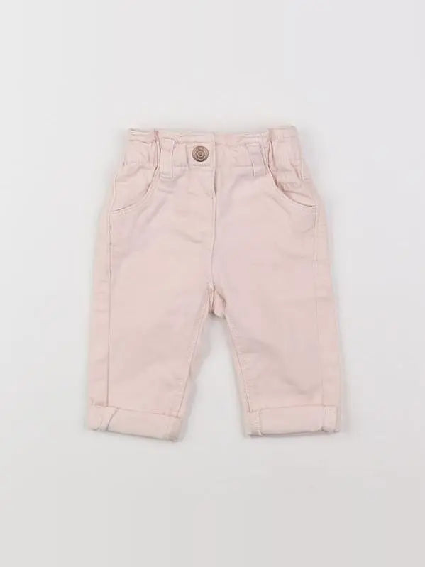 Tape à l'oeil - pantalon rose - 3 mois