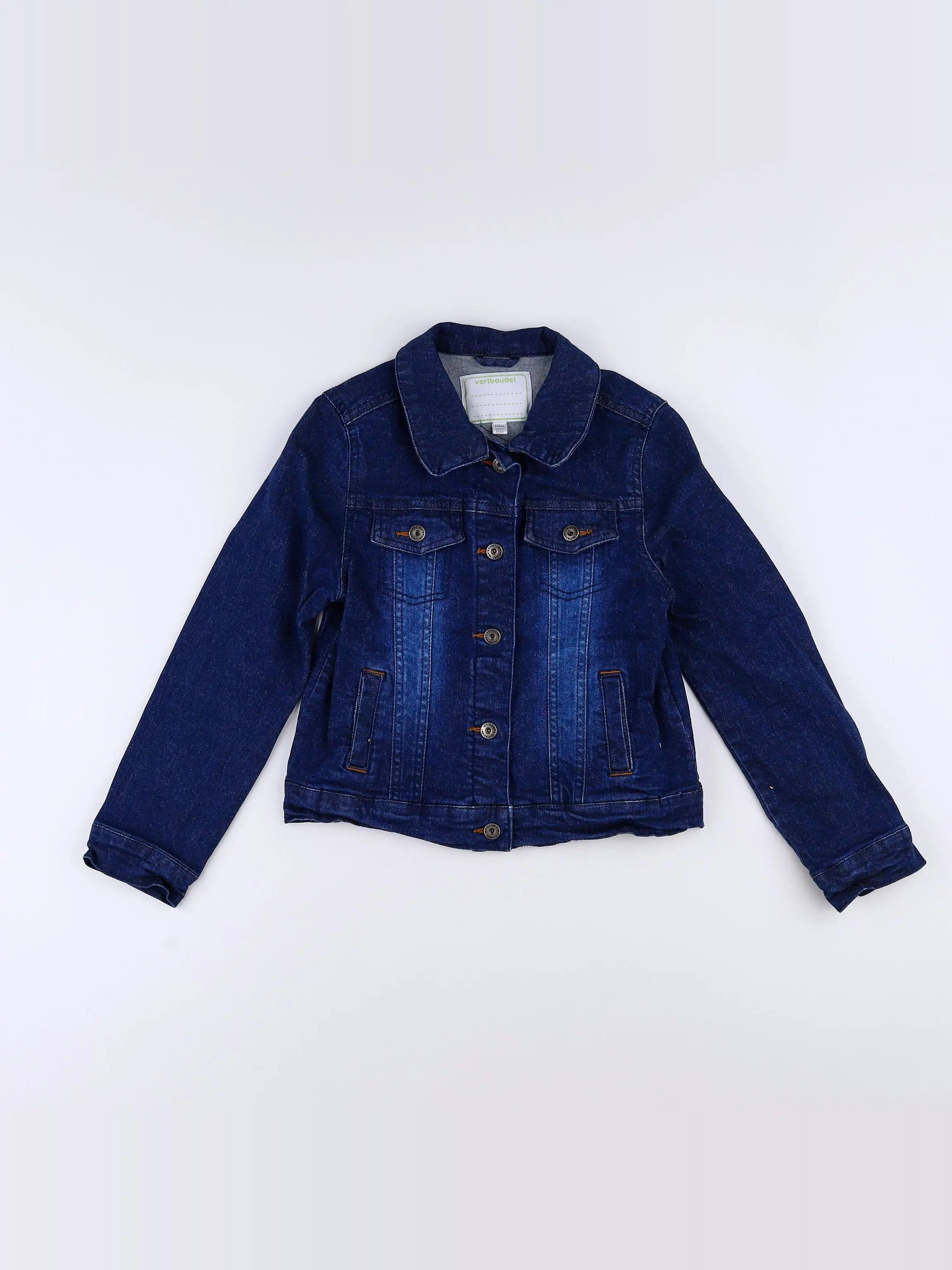 Vertbaudet - veste bleu - 8 ans