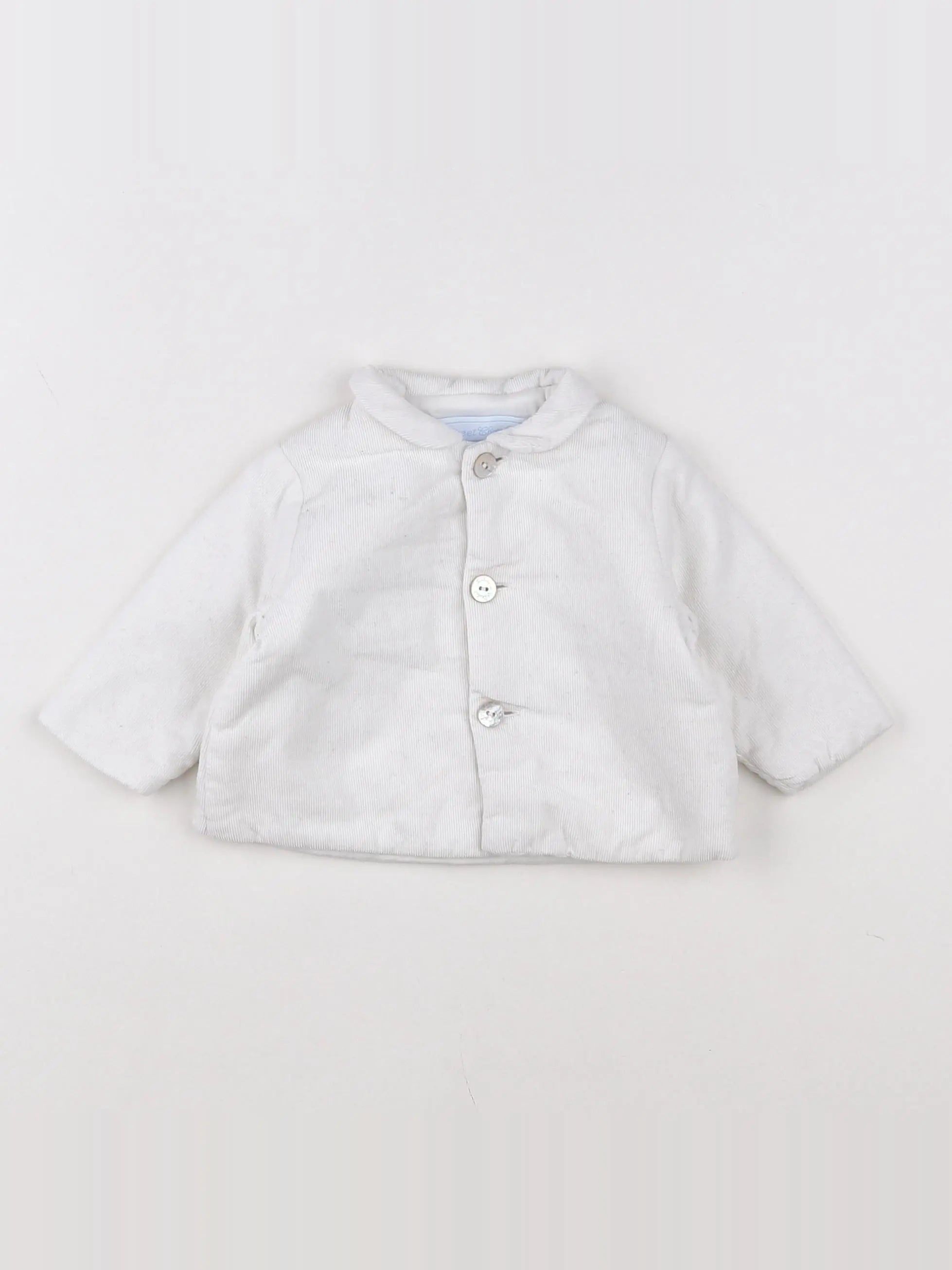 Tartine & Chocolat - veste blanc - 3 mois