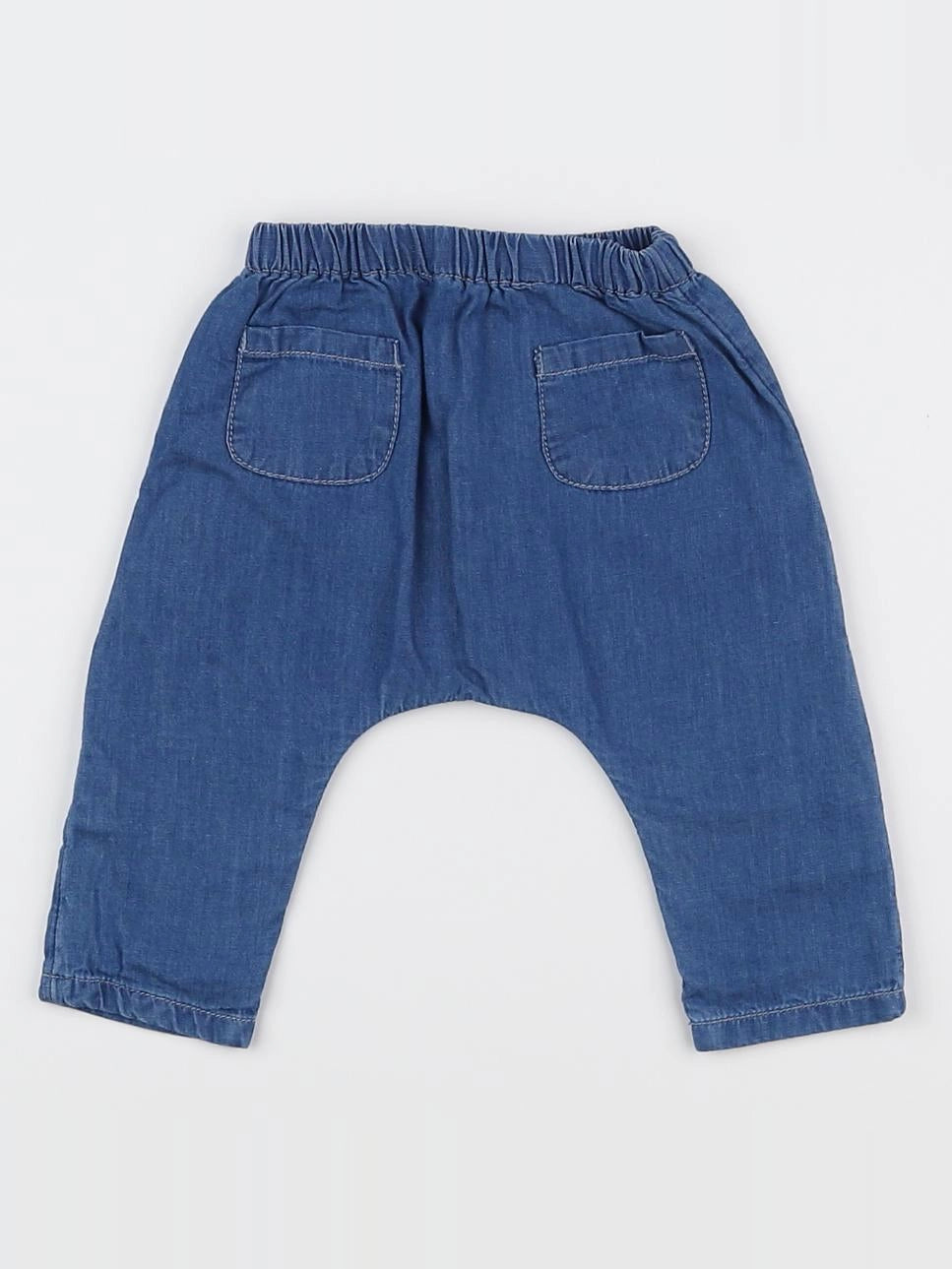 Boutchou - sarouel bleu - 3 mois