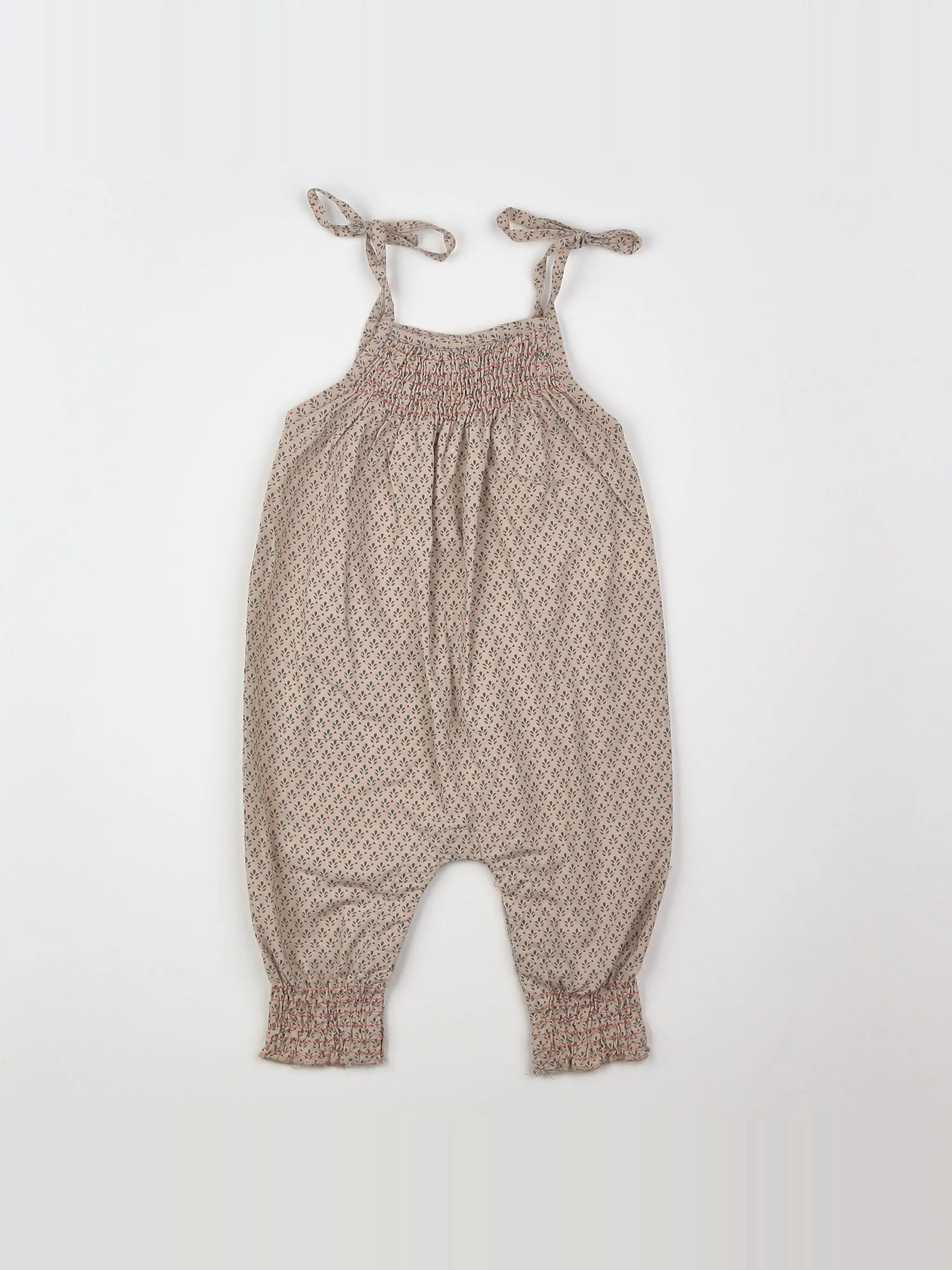 Arsène et les pipelettes - combinaison marron - 6 mois