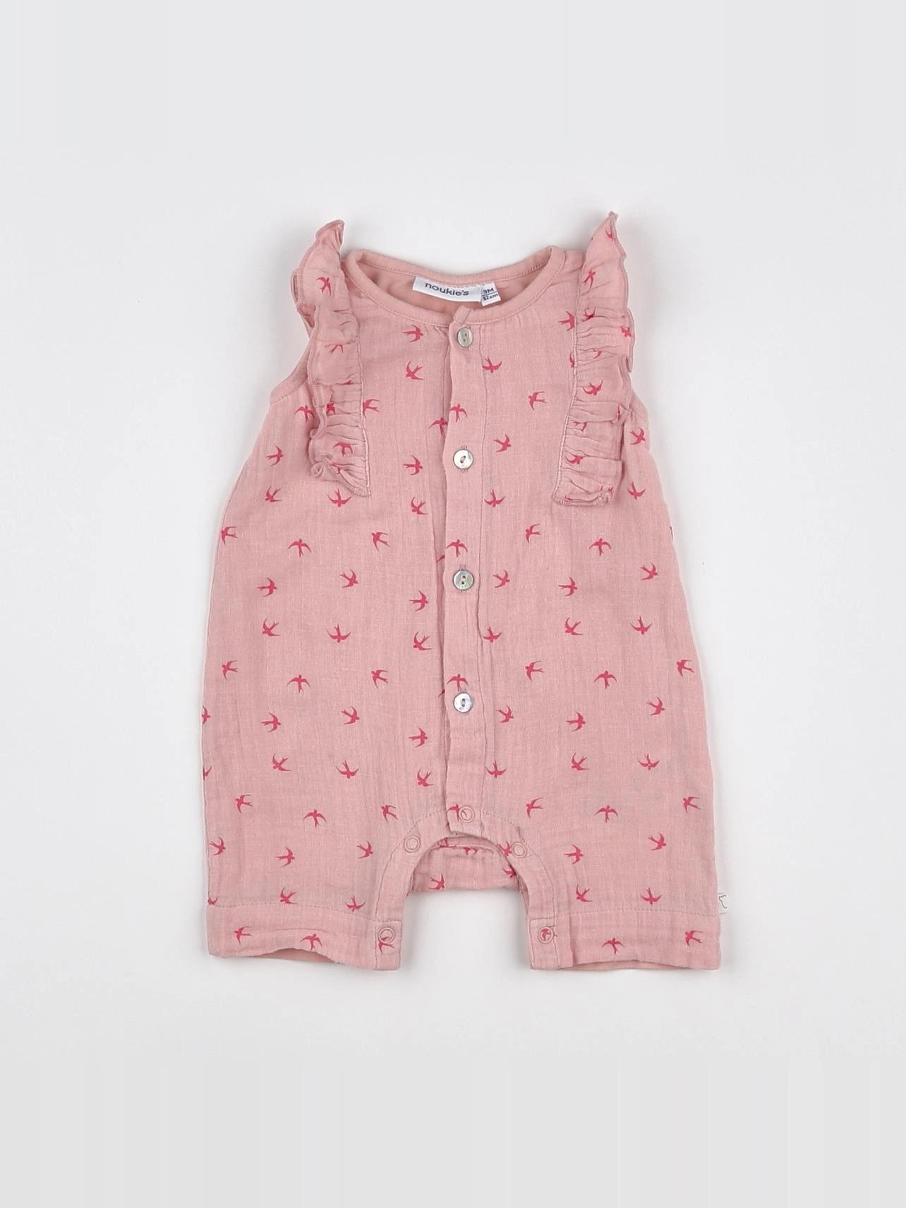Noukie's - combinaison rose - 3 mois
