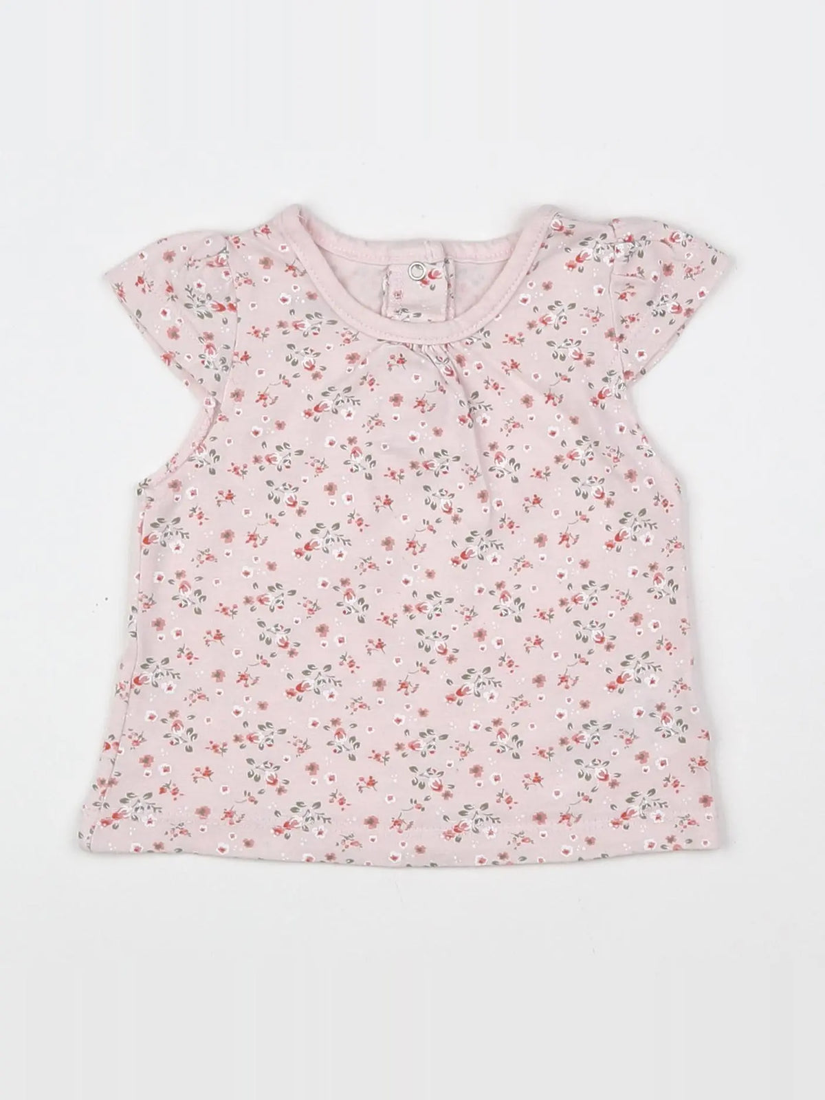 Vertbaudet - tee-shirt rose - 3 mois