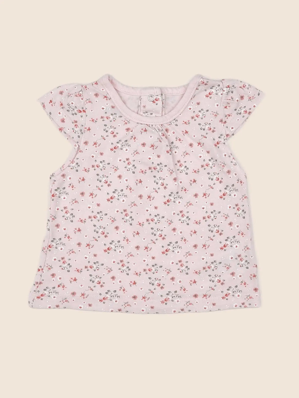 Vertbaudet - tee-shirt rose - 3 mois