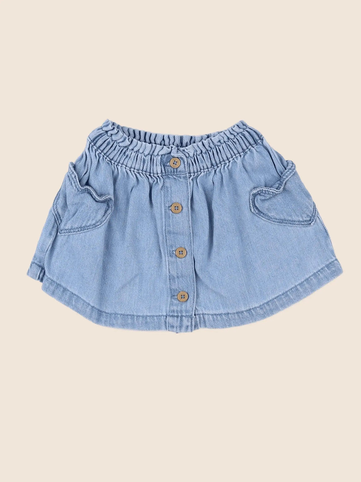 Vertbaudet - jupe bleu - 18 mois