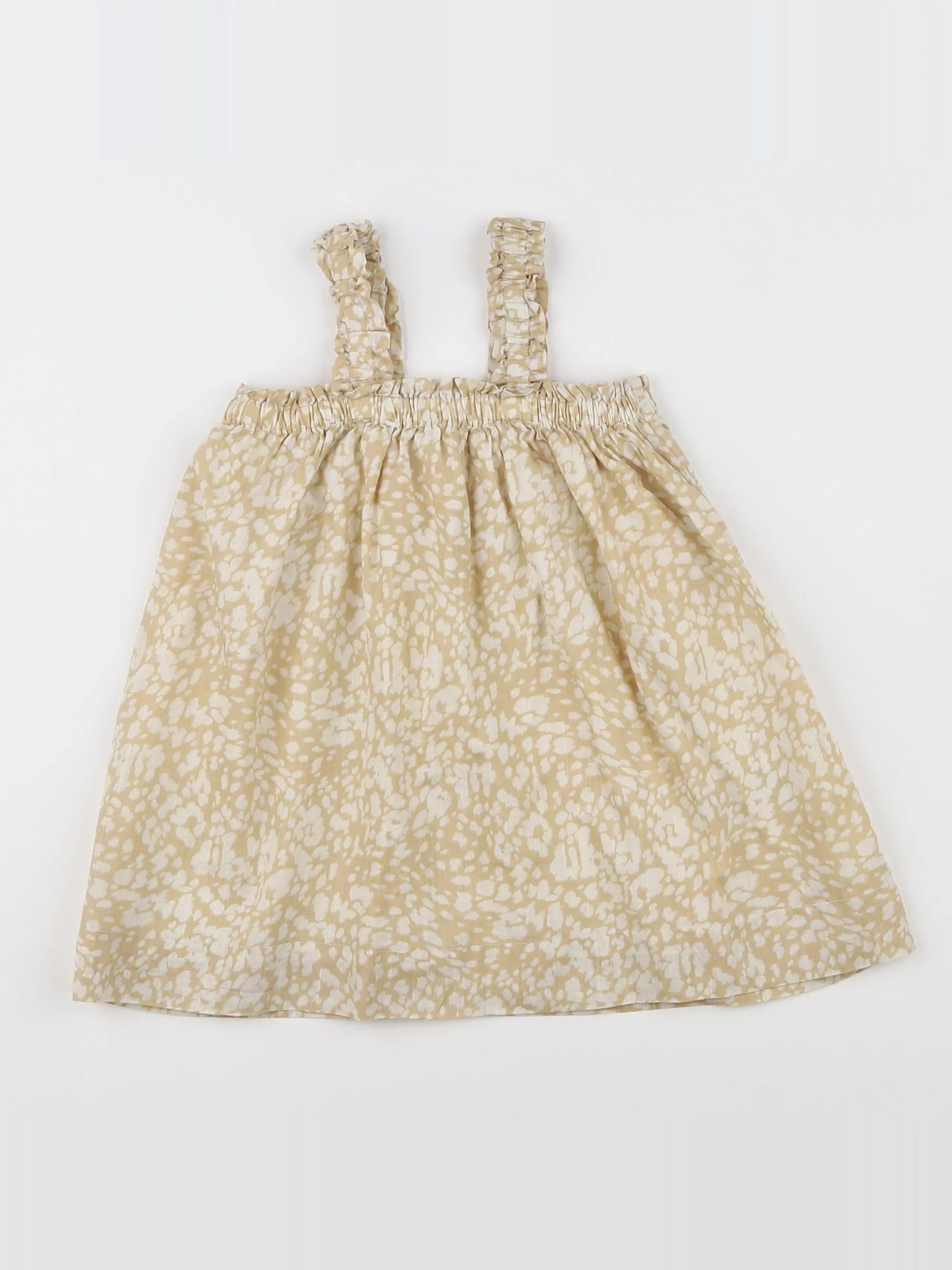 GAP - robe blanc, beige - 12/18 mois