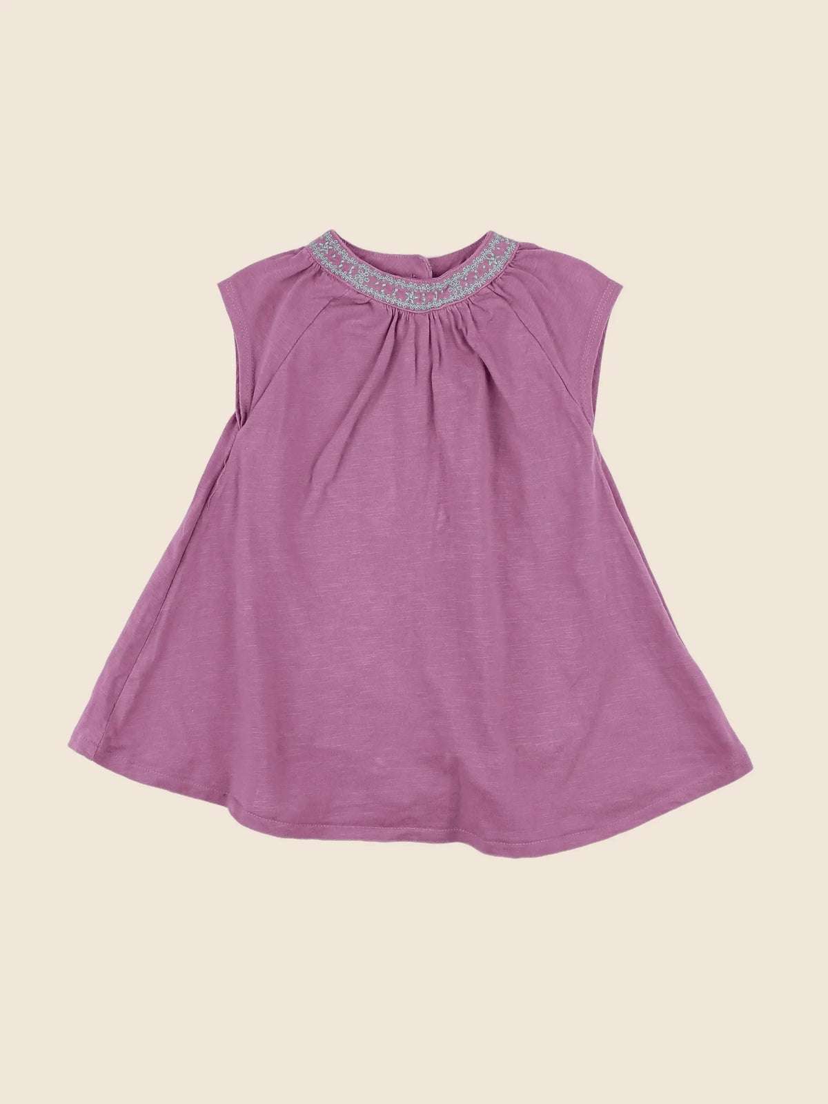 Vertbaudet - robe violet - 9 mois