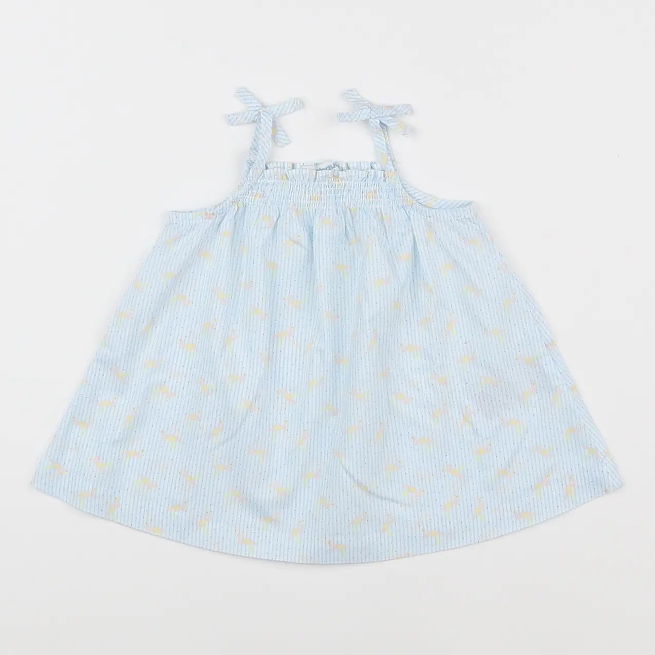 Vertbaudet - robe bleu - 3 mois