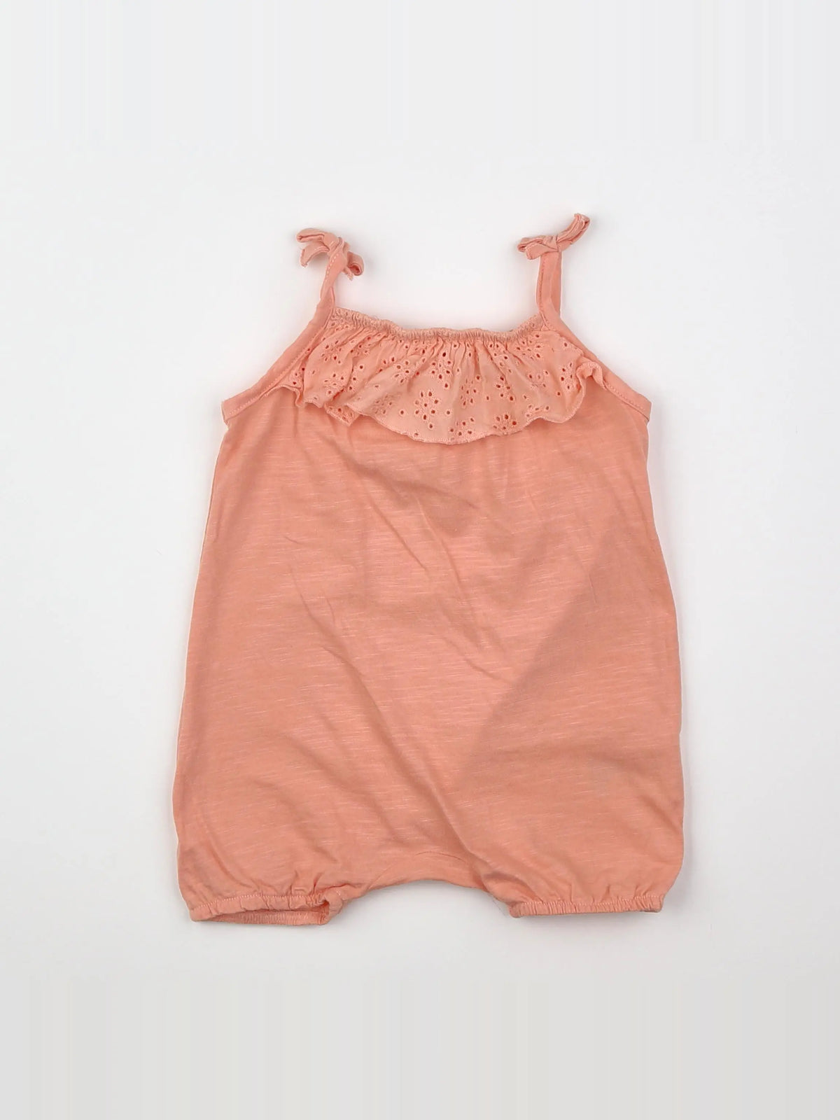 H&M - combinaison orange - 3/6 mois