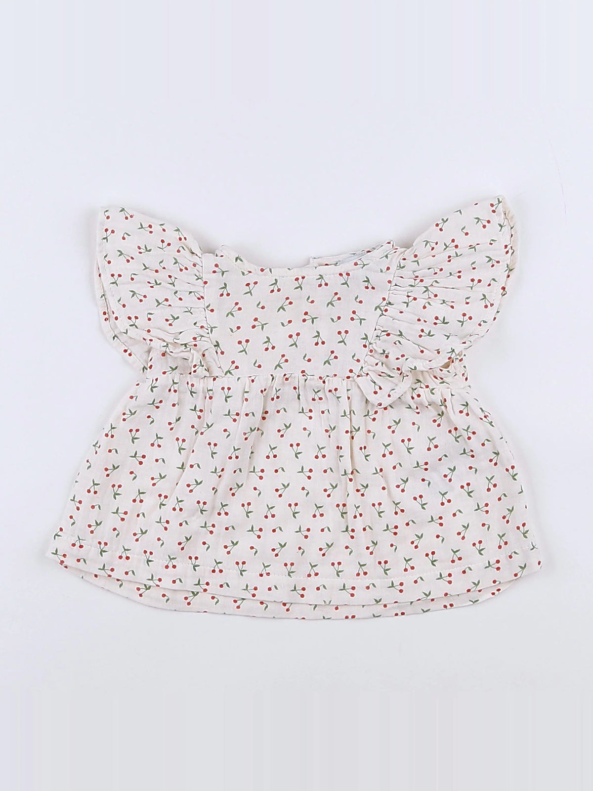 Vertbaudet - blouse blanc - 3 mois