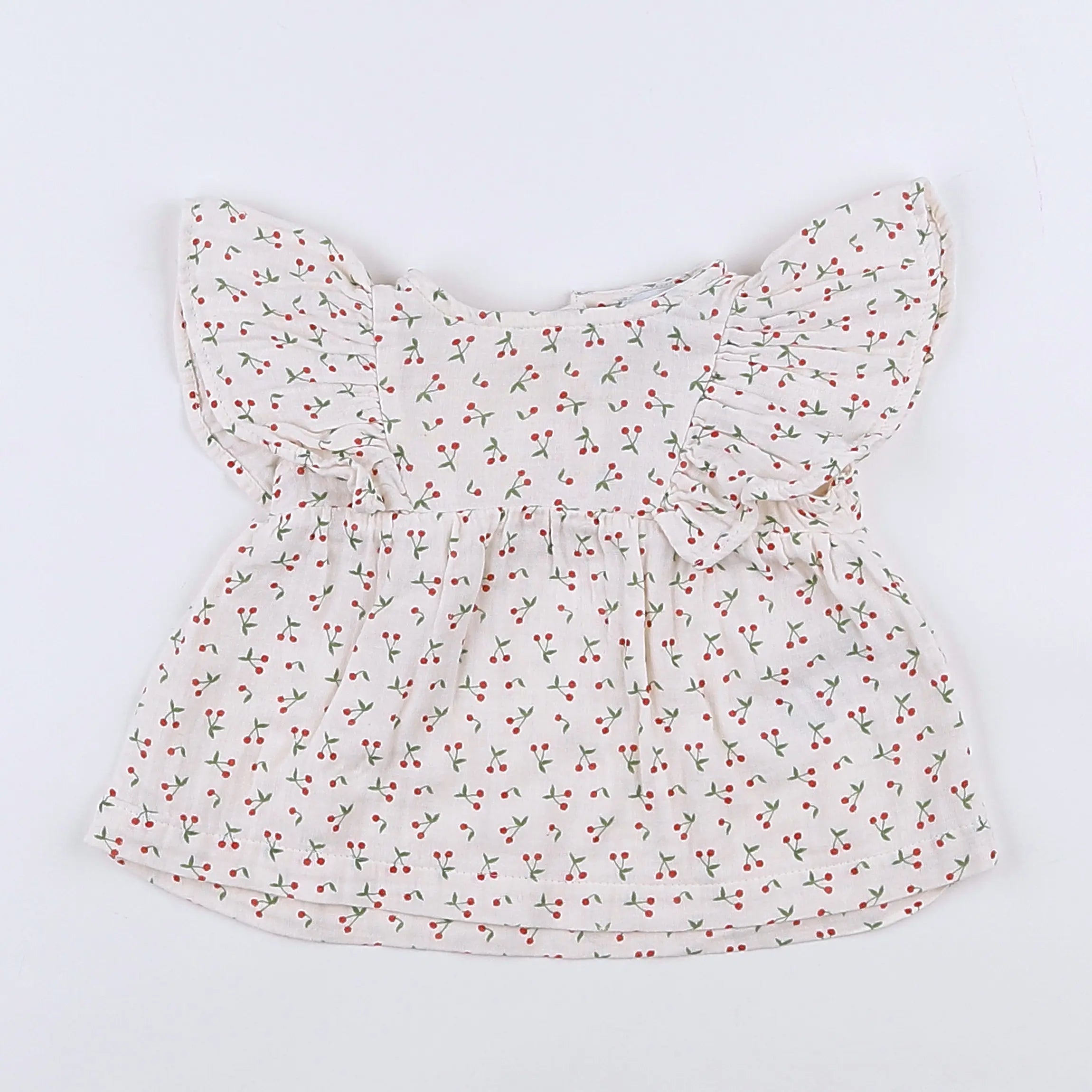 Vertbaudet - blouse blanc - 3 mois