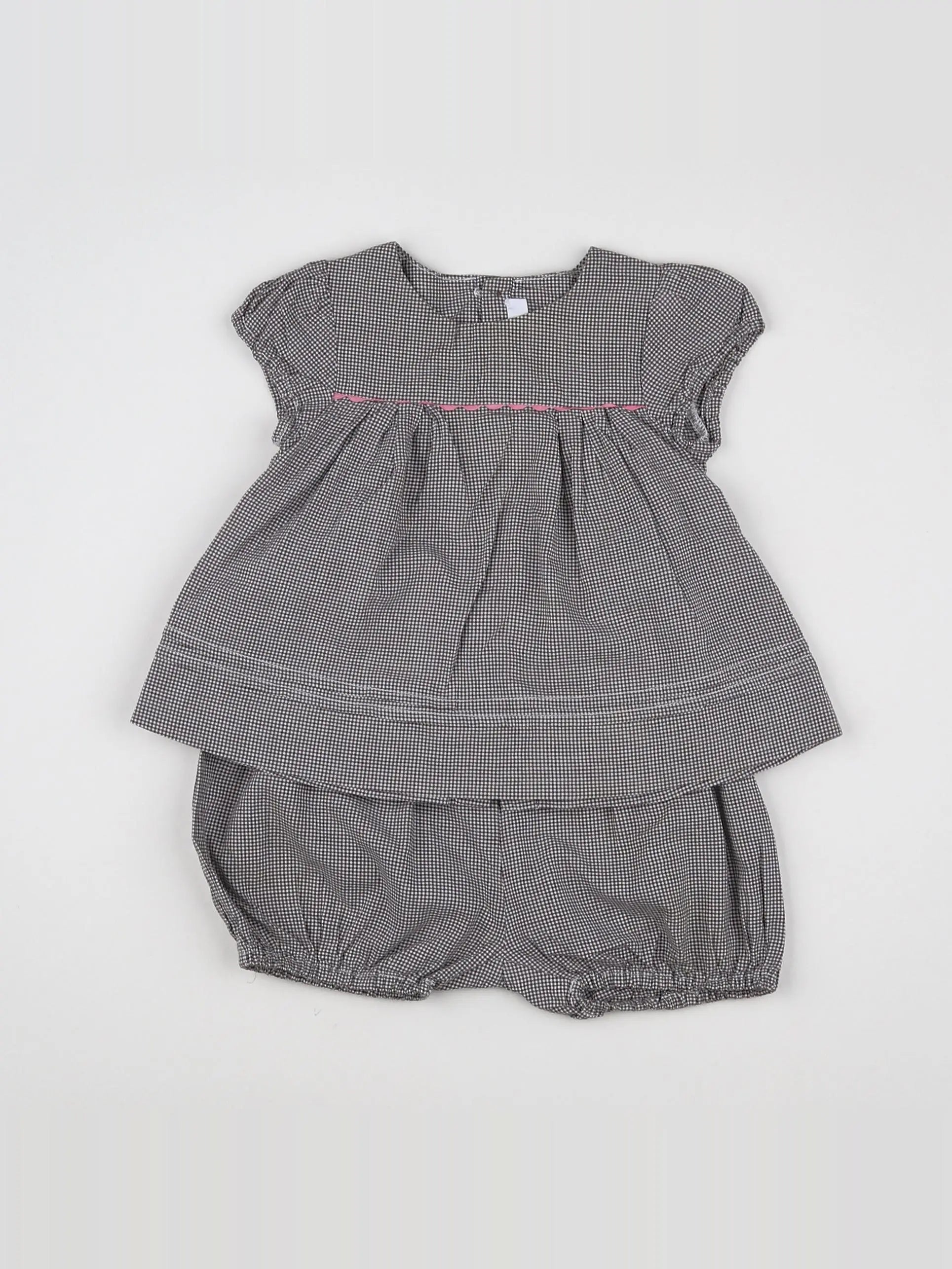 Jacadi - ensemble marron - 3 mois