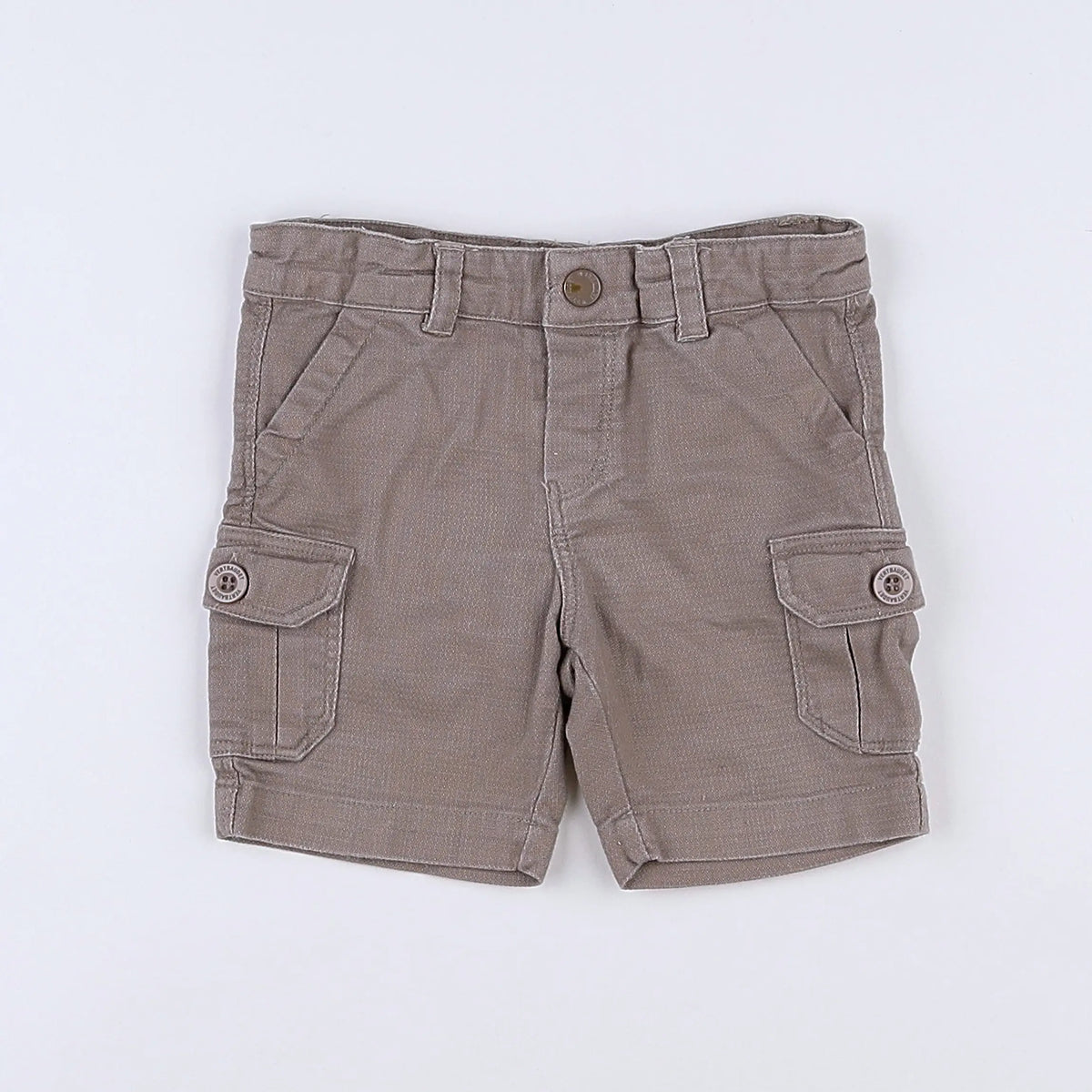 Vertbaudet - short marron - 9 mois