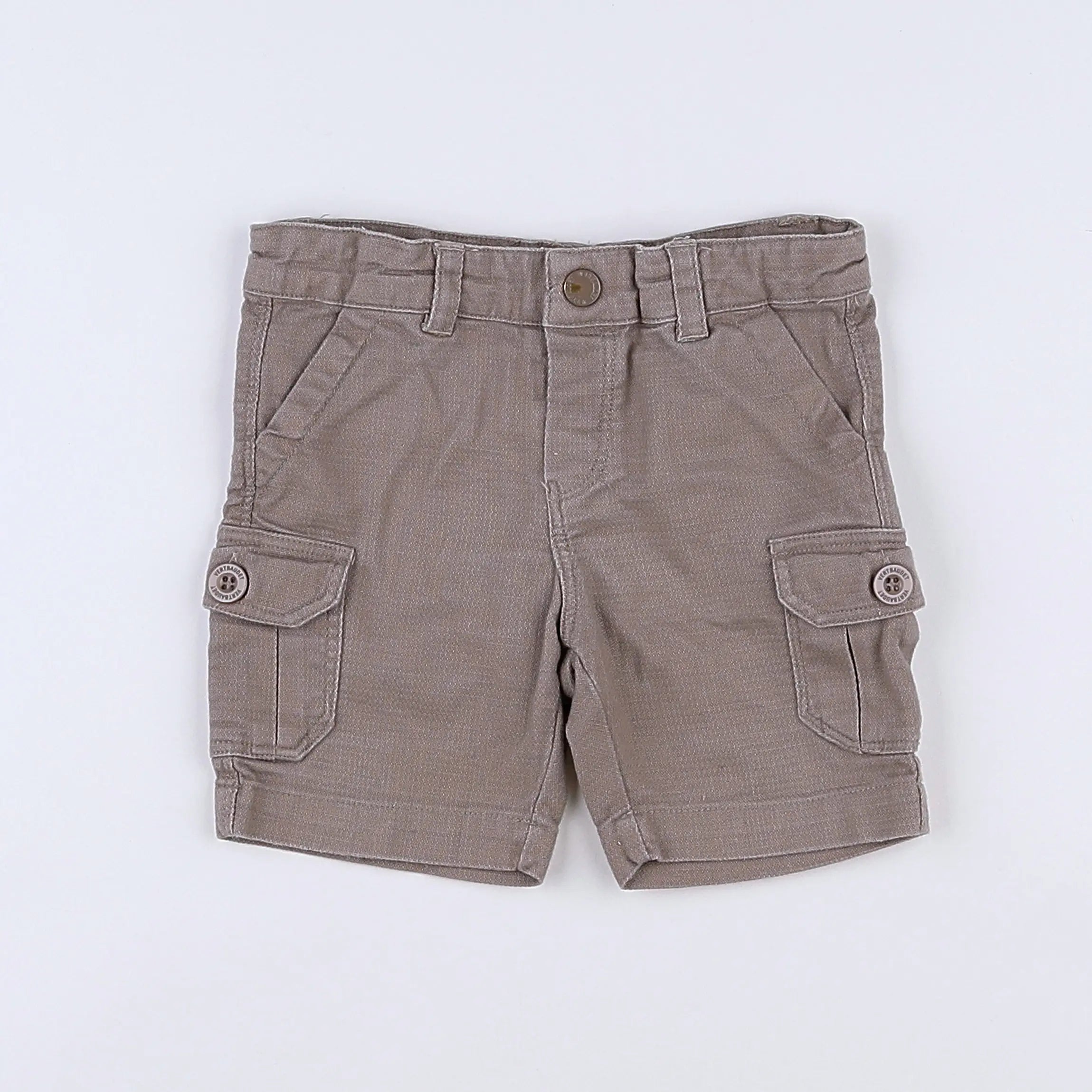 Vertbaudet - short marron - 9 mois