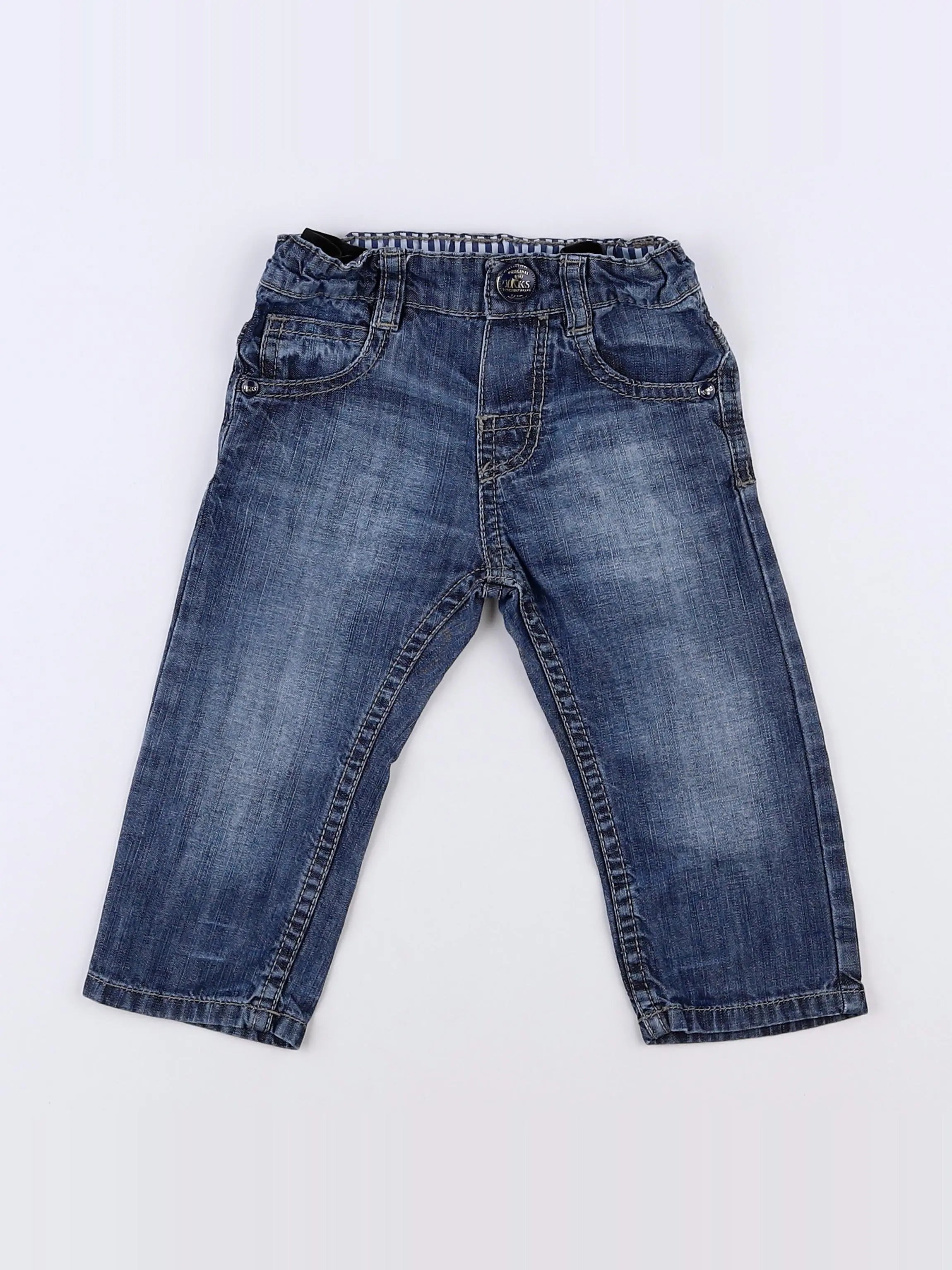 IKKS - jean bleu - 3 mois